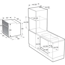 Электрический духовой шкаф Gorenje BOS67372CLI- фото10