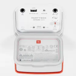Колонка для вечеринок JBL PartyBox Stage 320 БЕЛАЯ- фото6