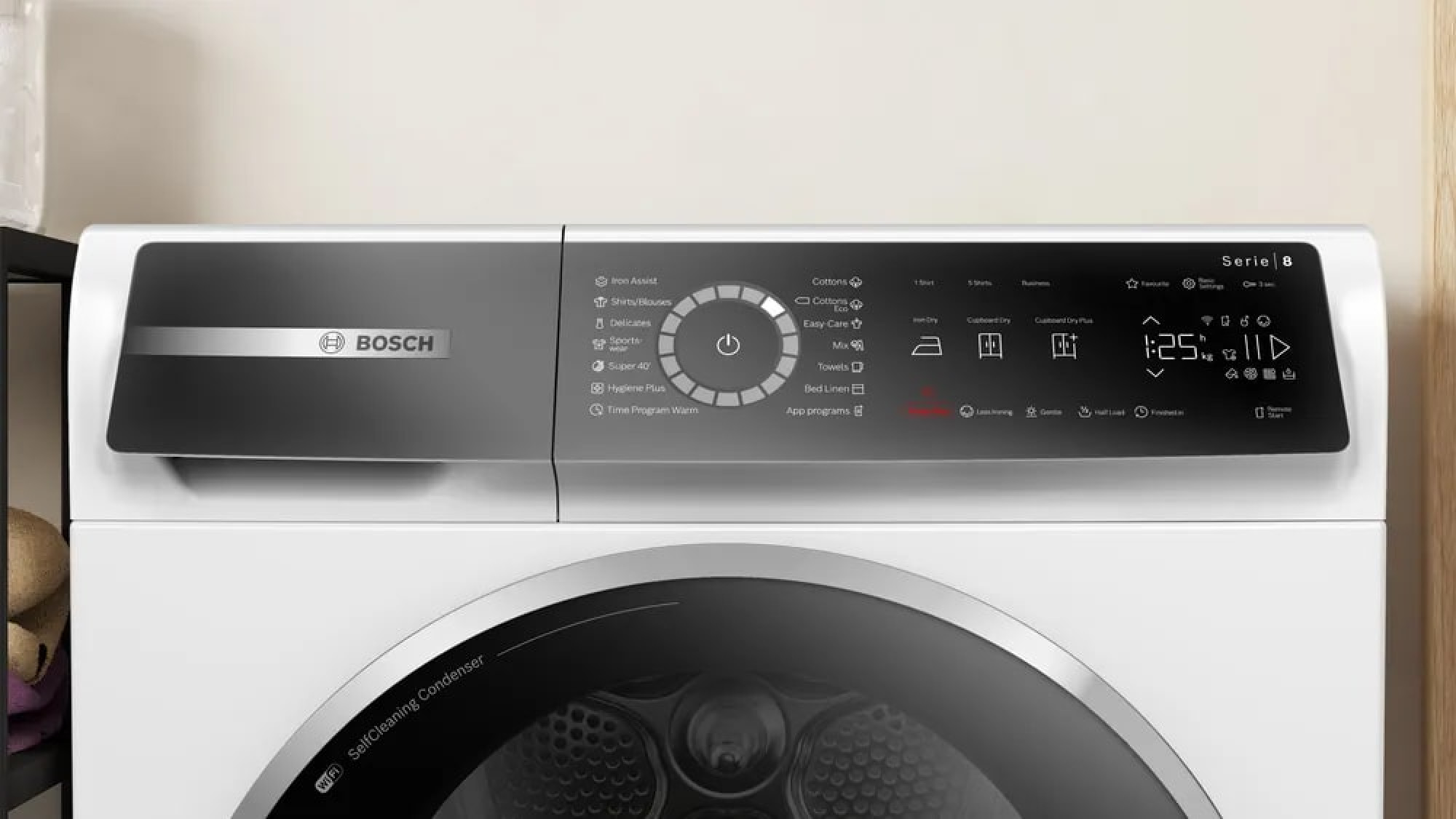 Сушильная машина с тепловым насосом Bosch WQB245A0BY - фото2
