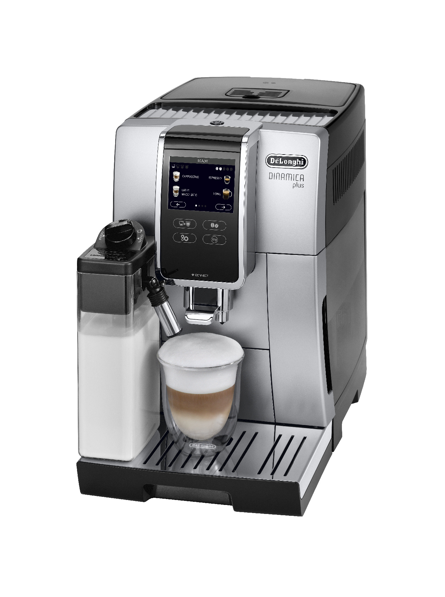 Кофемашина автоматическая DeLonghi ECAM 370.85 SB Dinamica Plus - фото2