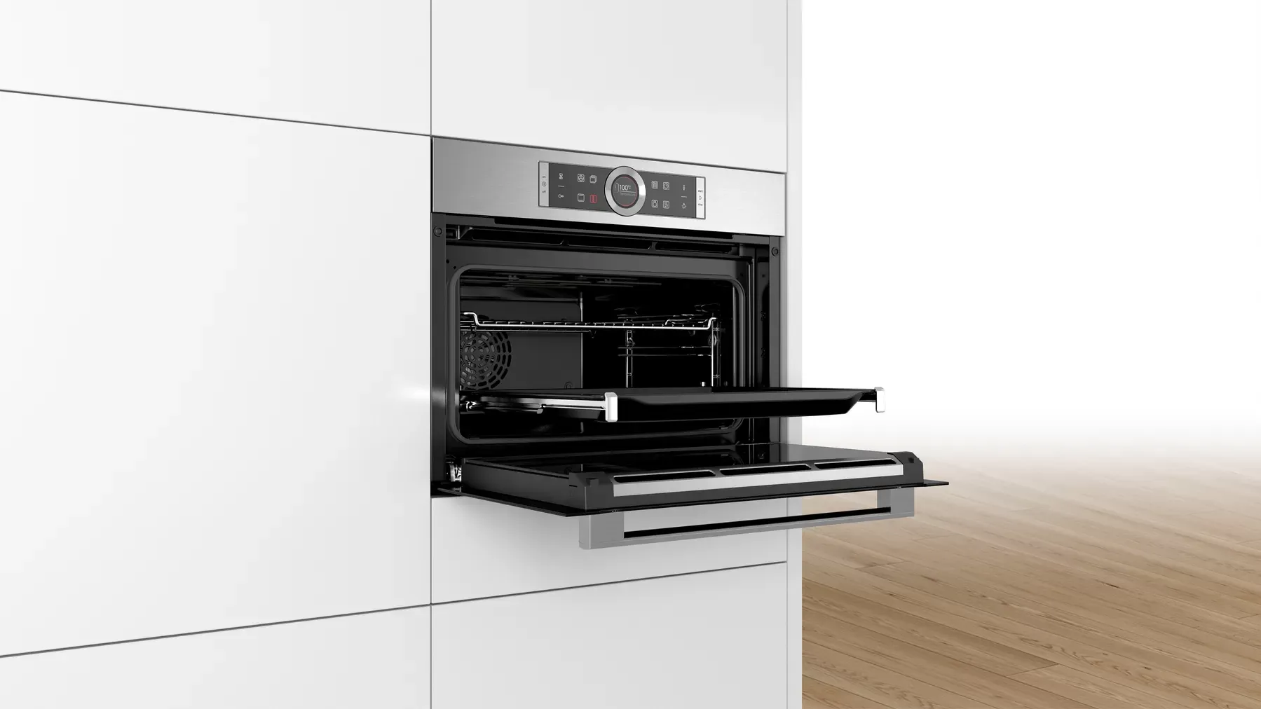 Встраиваемый компактный духовой шкаф Bosch CBG633NS3 фото-6 Встраиваемый компактный духовой шкаф Bosch CBG633NS3 фото-6