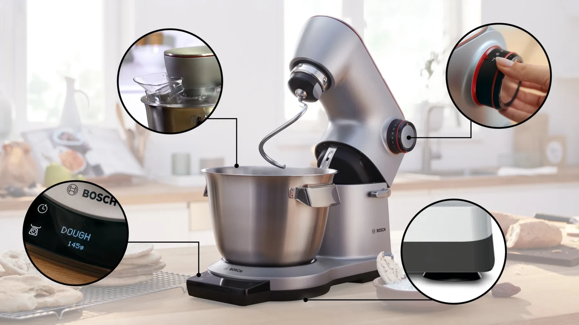 Кухонный комбайн Bosch MUM9BX5S65 фото-4 Кухонный комбайн Bosch MUM9BX5S65 фото-4