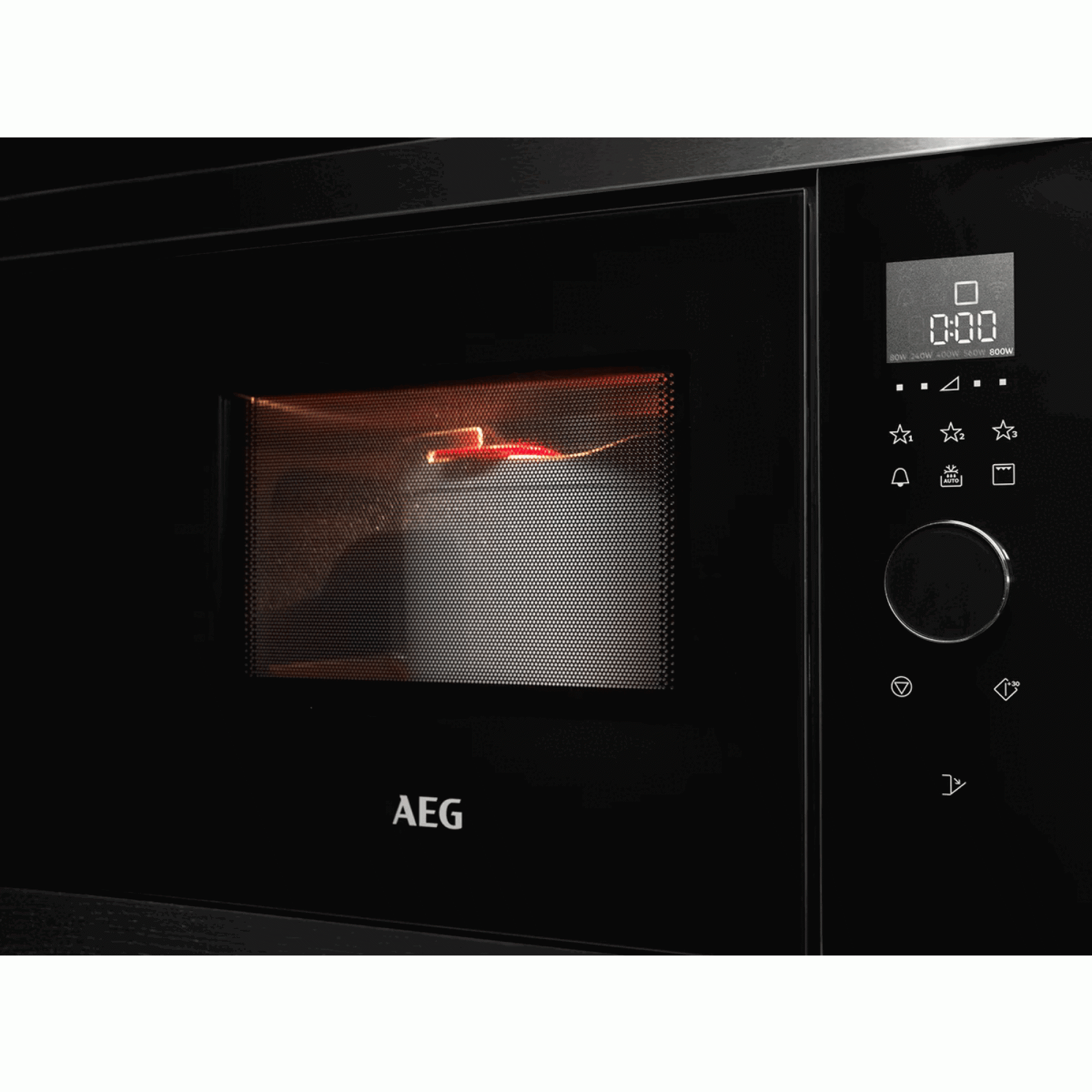 Встраиваемая микроволновая печь AEG MBB1756SEB фото-4 Встраиваемая микроволновая печь AEG MBB1756SEB фото-4