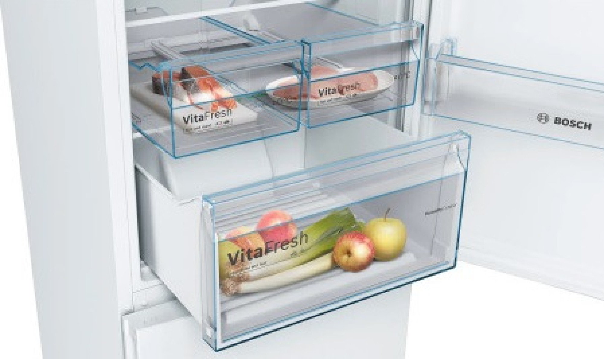 Двухкамерный холодильник Bosch KGN39XW30U фото-5 Двухкамерный холодильник Bosch KGN39XW30U фото-5