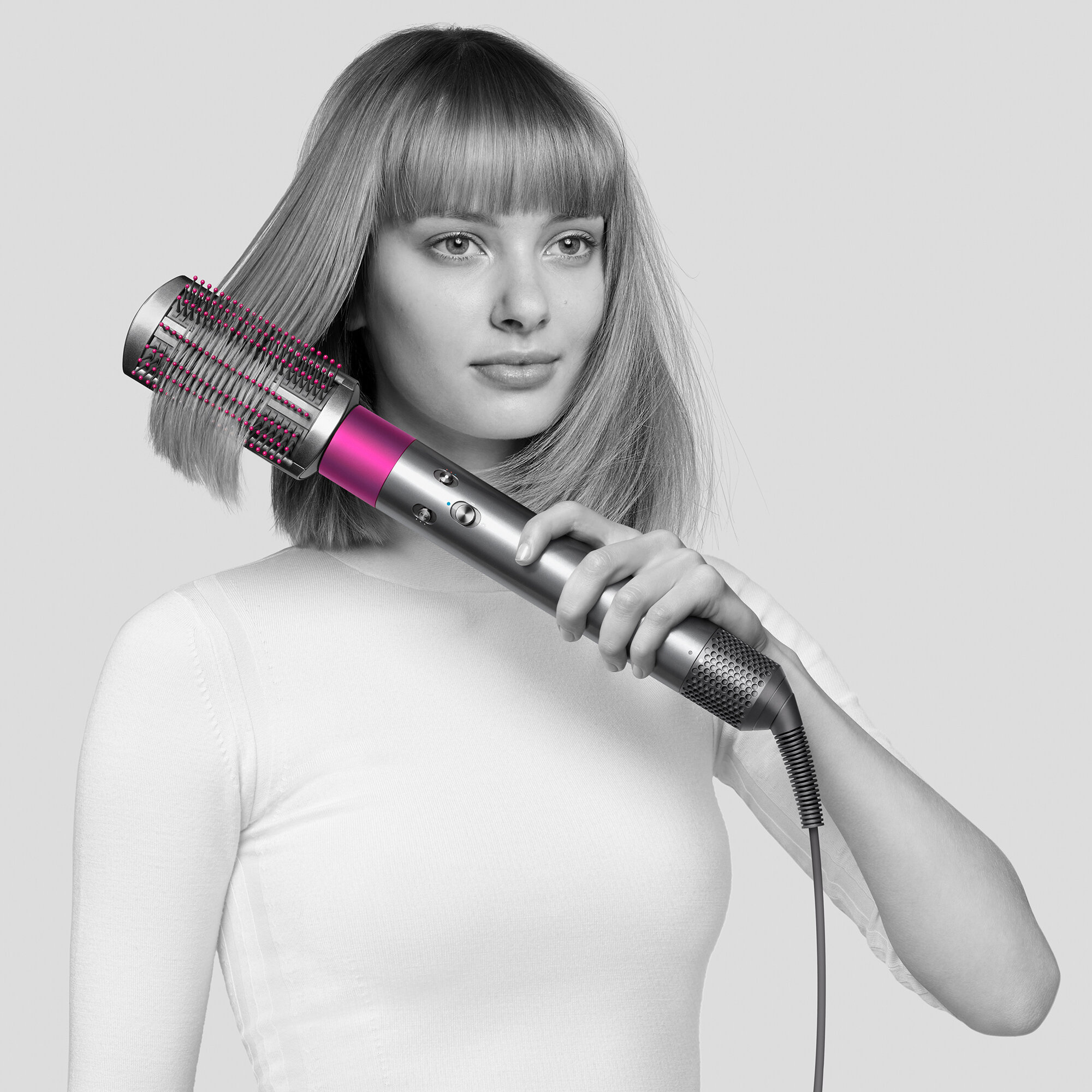 Фен-щетка Dyson Airwrap HS01 Customised (фуксия) фото-3