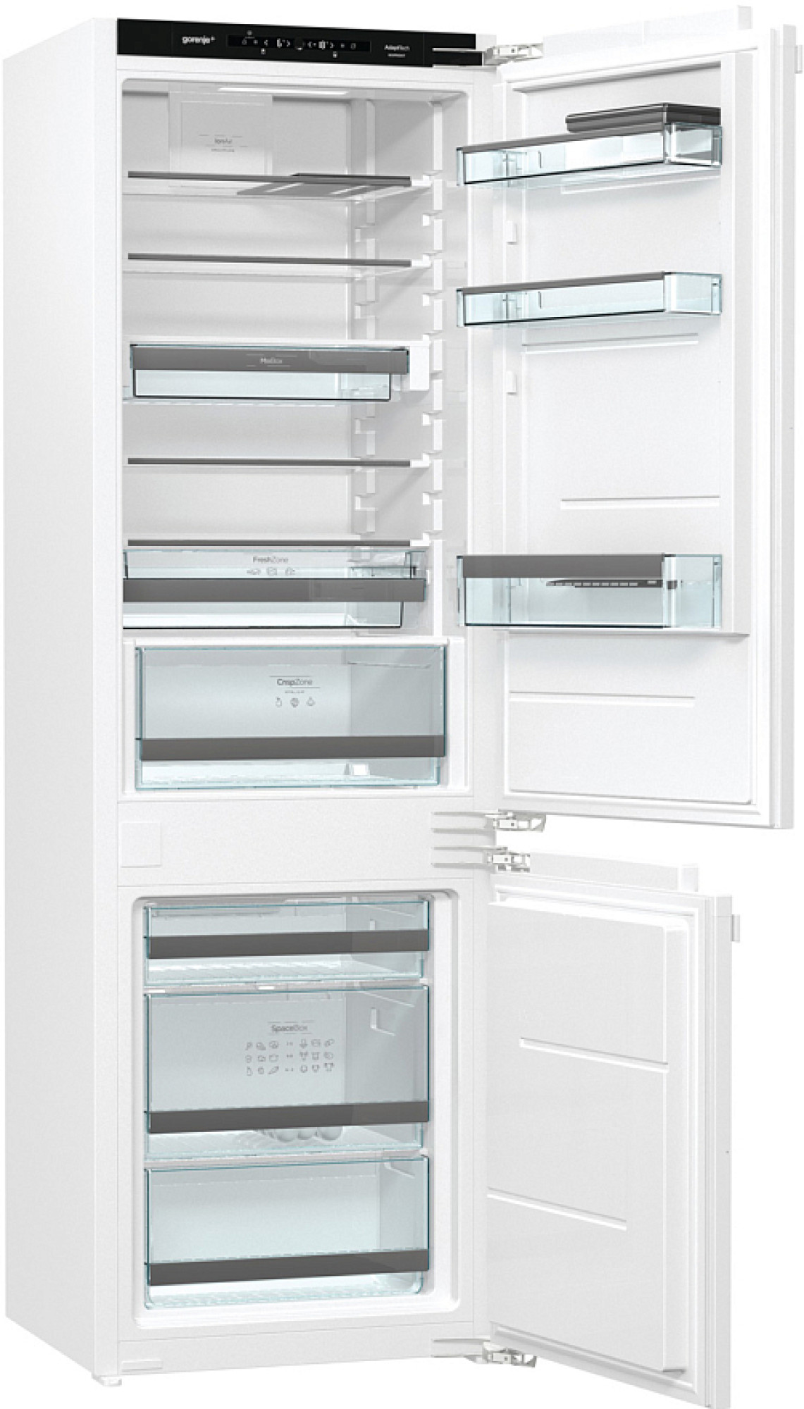 Встраиваемый двухкамерный холодильник Gorenje GDNRK5182A2 - фото1