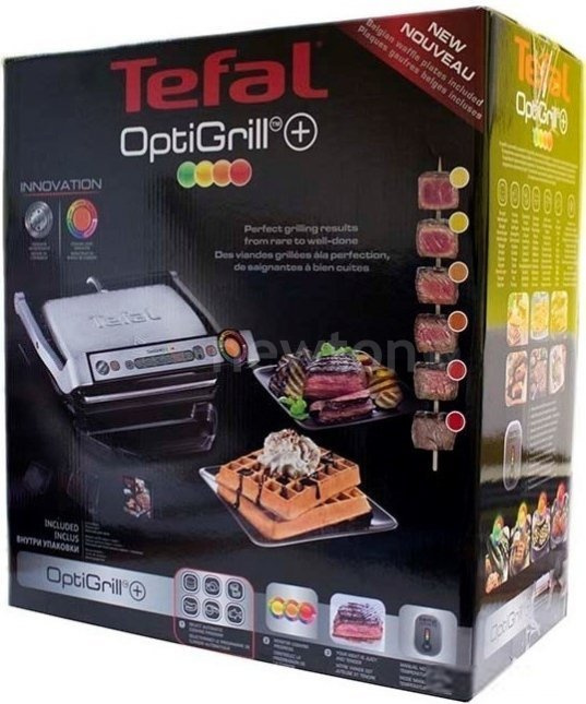 Электрогриль Tefal Optigrill GC716D12 фото-5 Электрогриль Tefal Optigrill GC716D12 фото-5