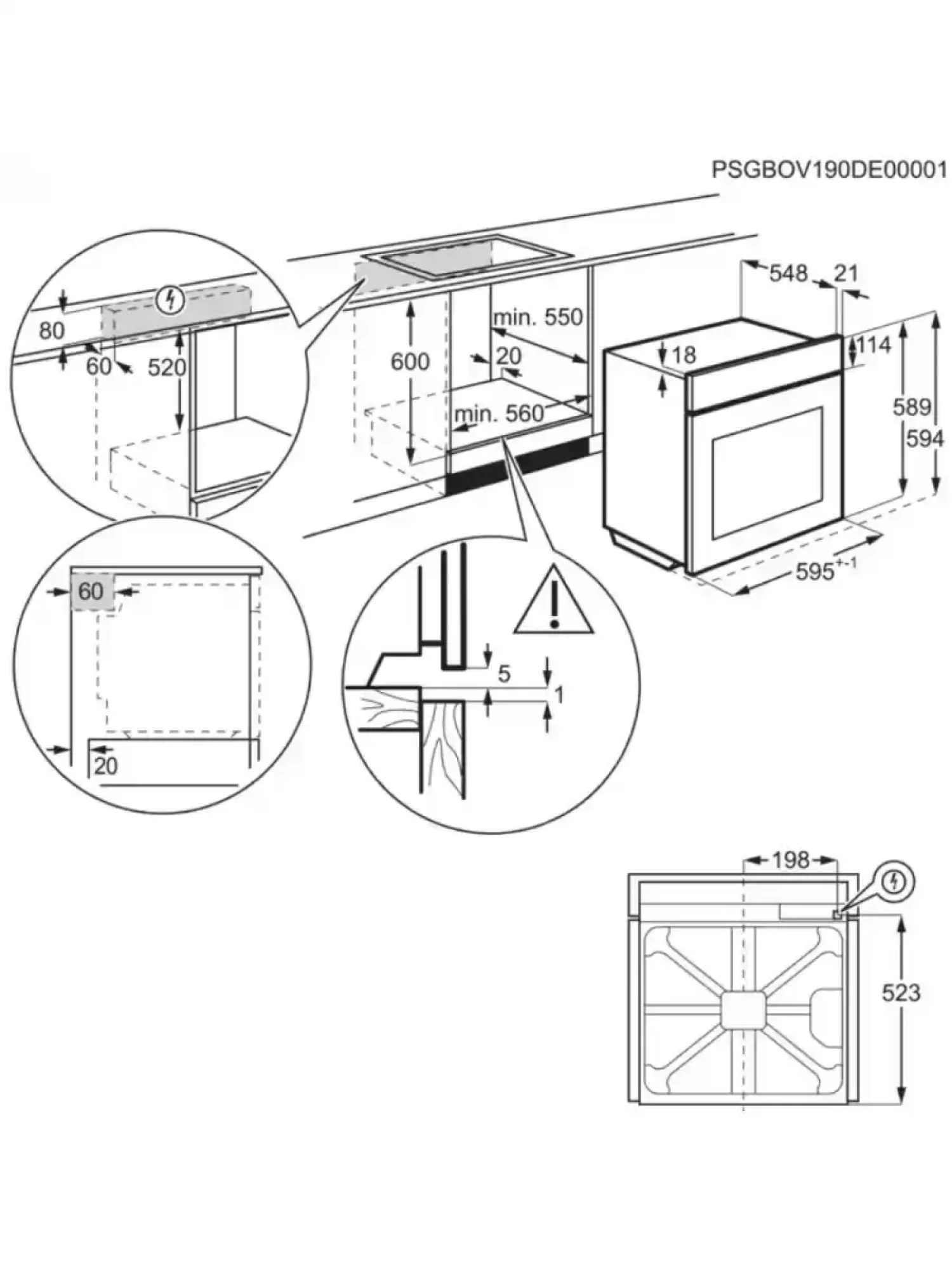 Духовой шкаф Electrolux LOE8H39Z фото-6