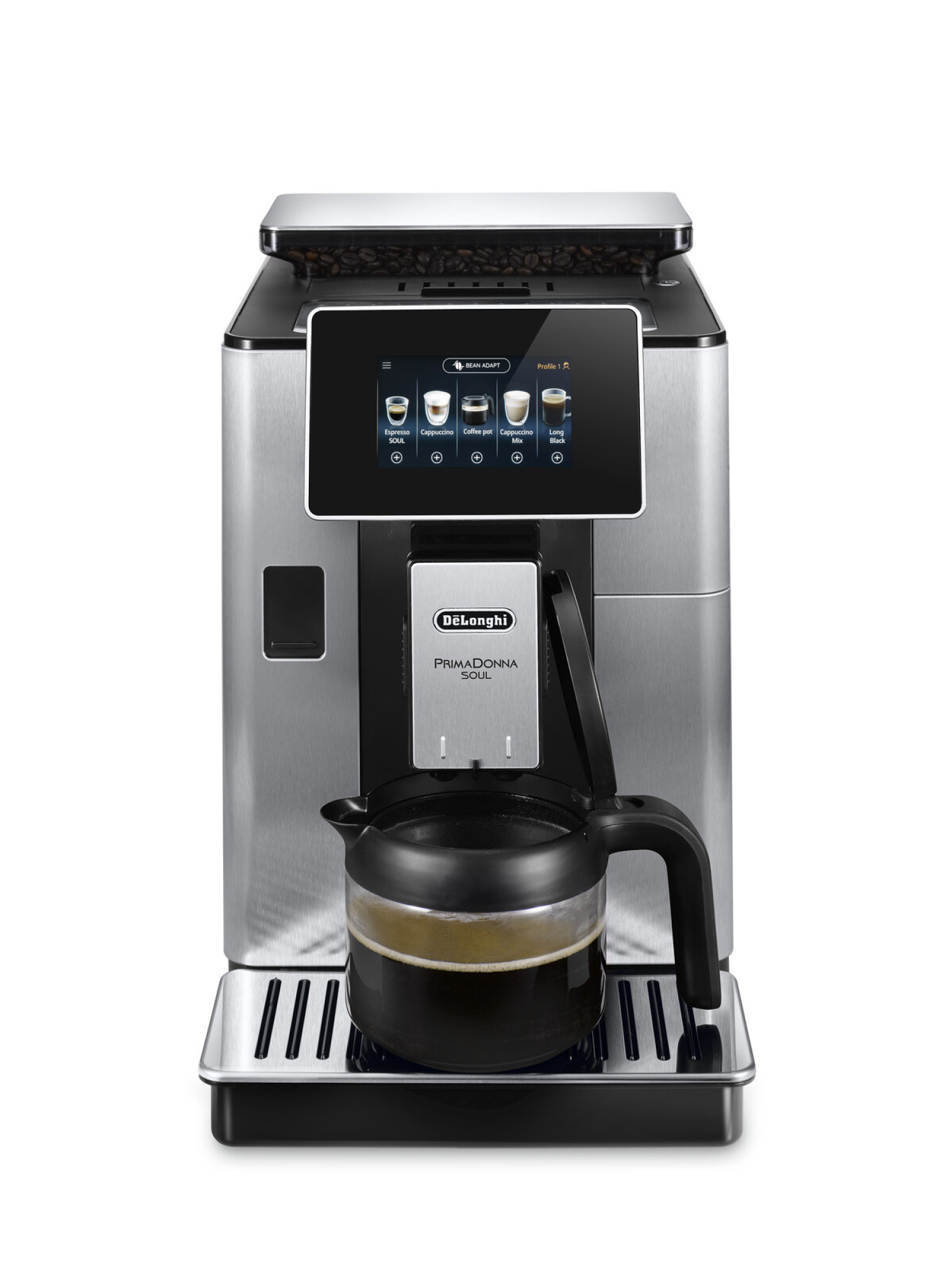 Кофемашина DeLonghi ECAM 610.75 MB PrimaDonna Soul фото-3 Кофемашина DeLonghi ECAM 610.75 MB PrimaDonna Soul фото-3