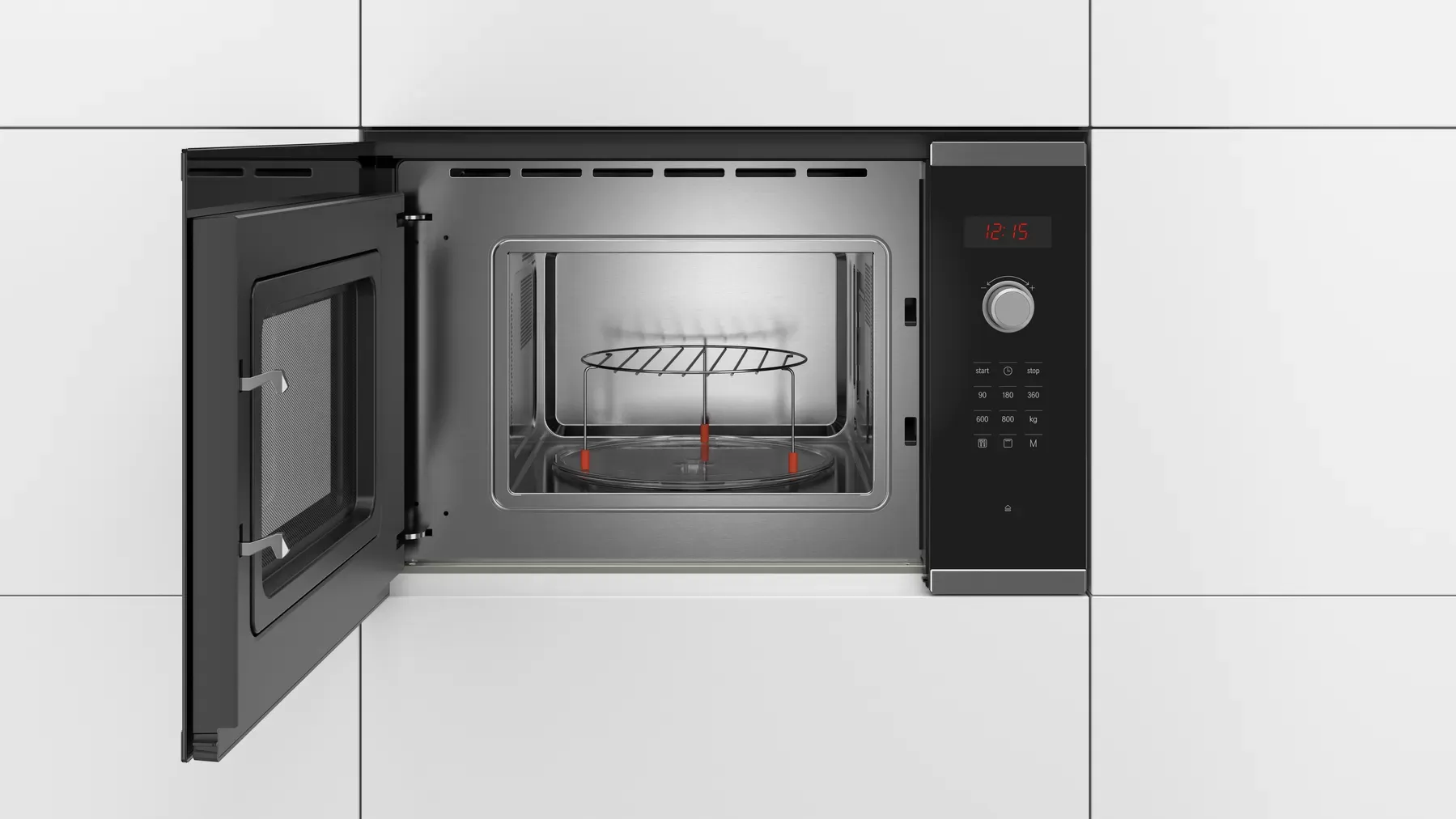 Встраиваемая микроволновая печь Bosch BFL523MS0 фото-3 Встраиваемая микроволновая печь Bosch BFL523MS0 фото-3
