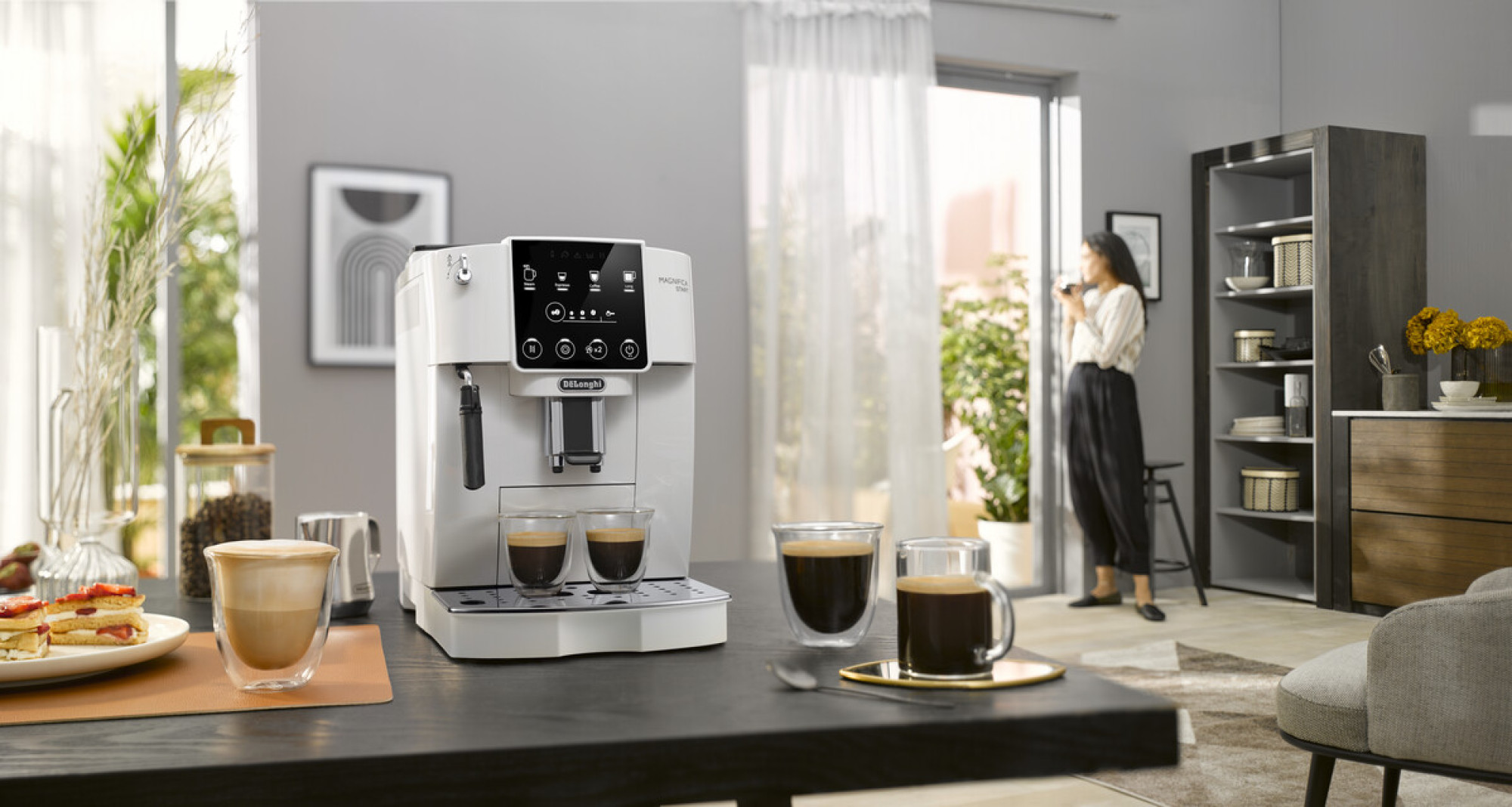 Кофемашина DeLonghi Magnifica Start ECAM 220.20.W фото-3