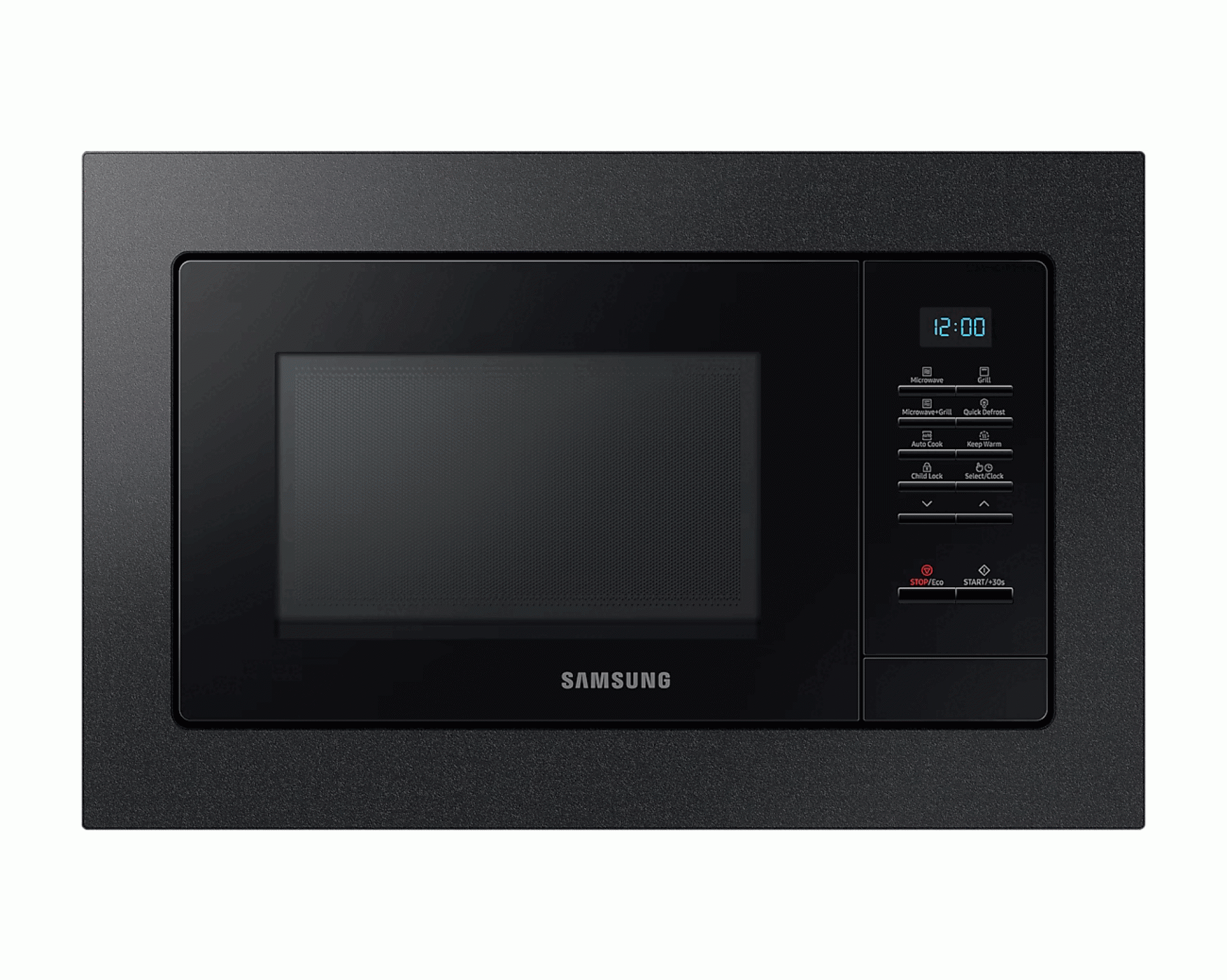 Встраиваемая микроволновая печь с грилем Samsung MG23A7013AB - фото1