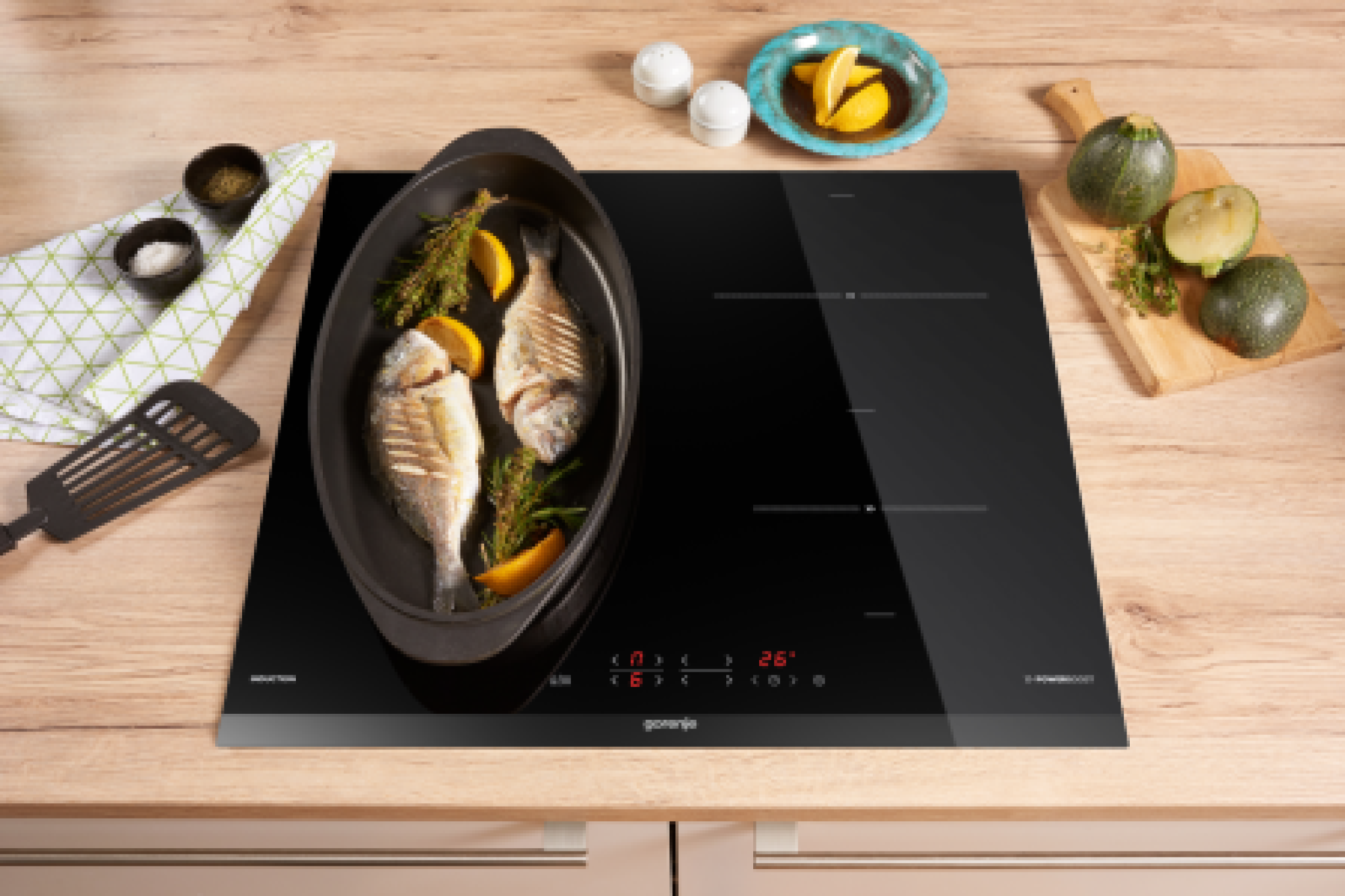 Индукционная варочная панель Gorenje IT643BCSC7 фото-6 Индукционная варочная панель Gorenje IT643BCSC7 фото-6