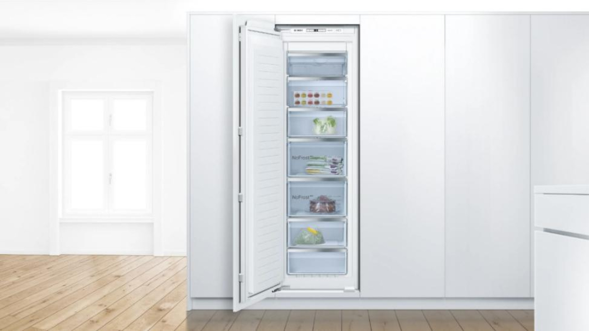 Встраиваемая морозильная камера Bosch GIN81AEF0U фото-3