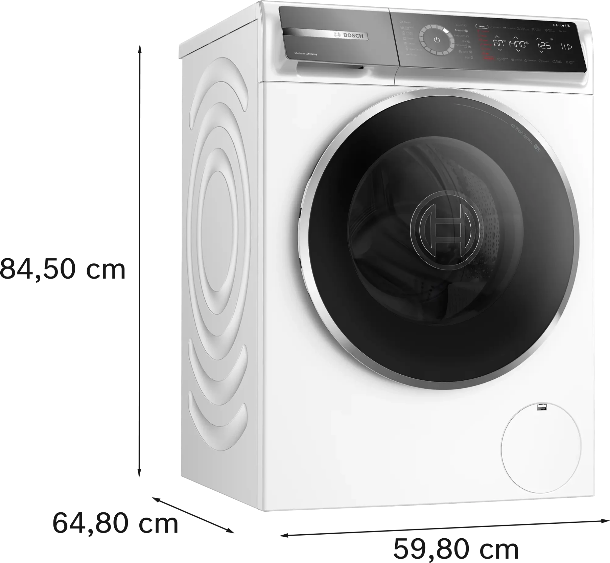 Стиральная машина Bosch Series 8 Bosch WGB24410ME фото-6 Стиральная машина Bosch Series 8 Bosch WGB24410ME фото-6