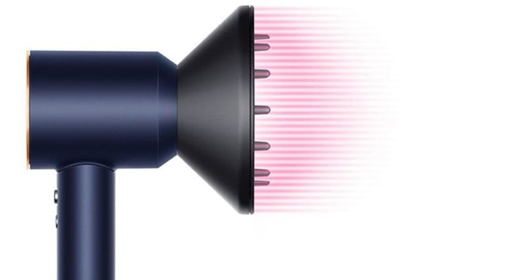 Фен Dyson HD07 Supersonic 426081-01 (синий/розовое золото) фото-7 Фен Dyson HD07 Supersonic 426081-01 (синий/розовое золото) фото-7