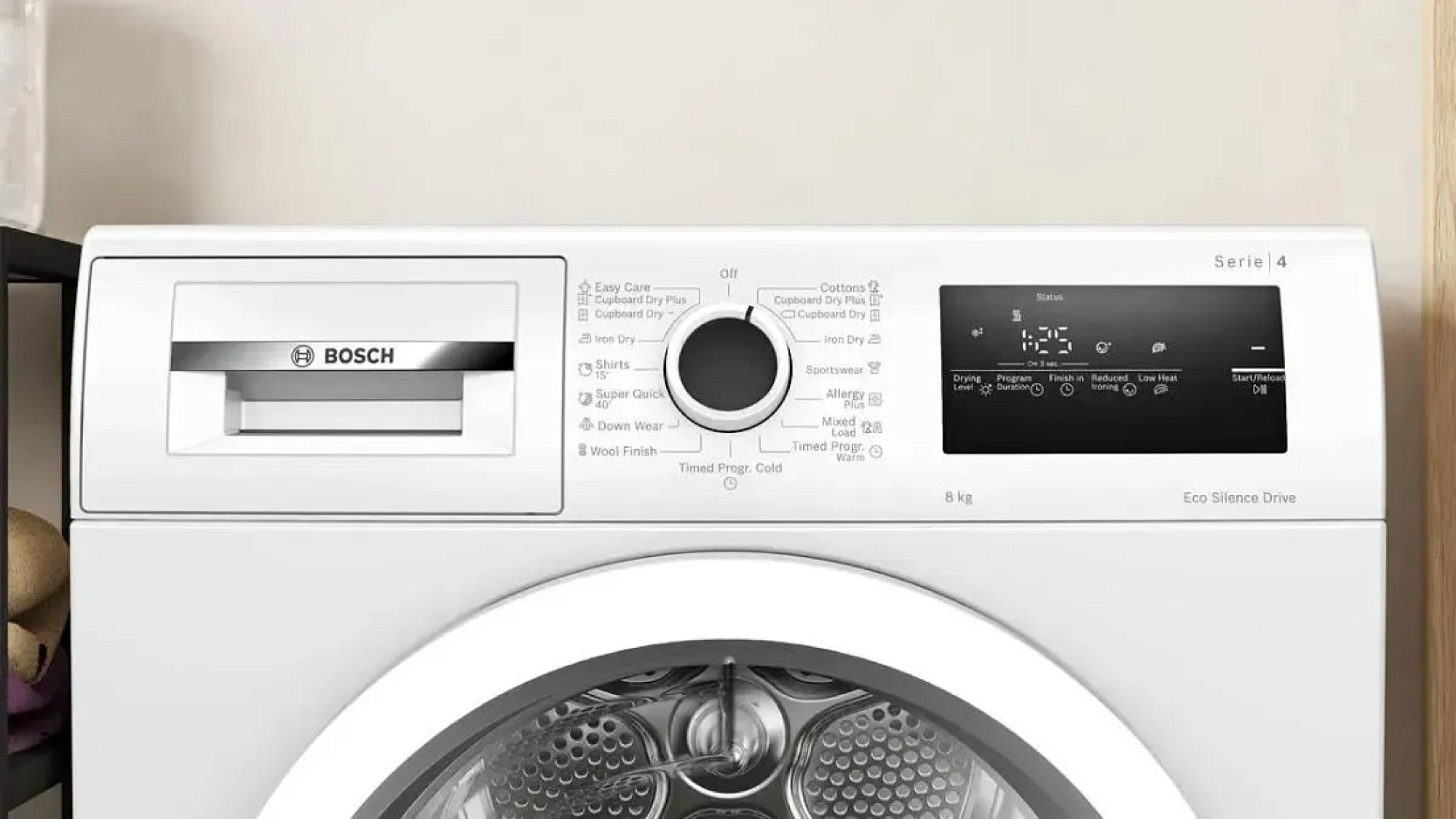 Сушильная машина BOSCH WTN86201ME Serie 4 - фото2