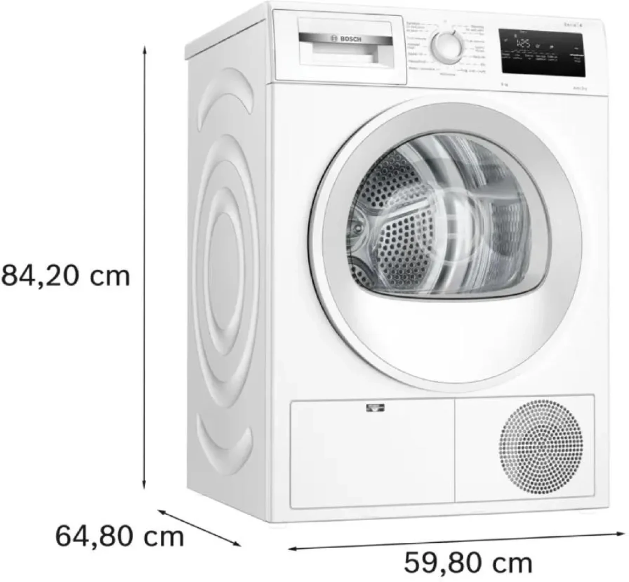 Сушильная машина Bosch WTH86200PL фото-4 Сушильная машина Bosch WTH86200PL фото-4
