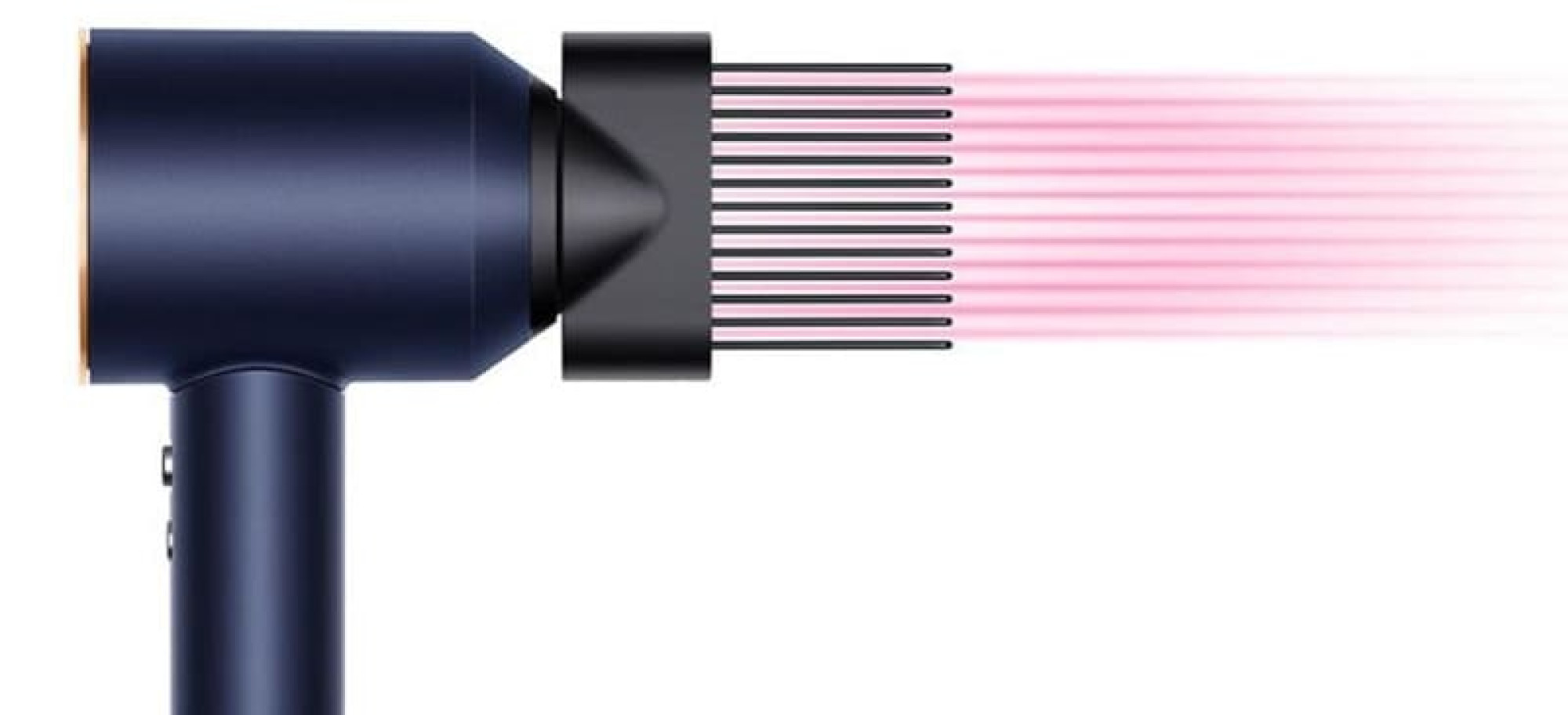 Фен Dyson HD07 Supersonic 426081-01 (синий/розовое золото) фото-5 Фен Dyson HD07 Supersonic 426081-01 (синий/розовое золото) фото-5