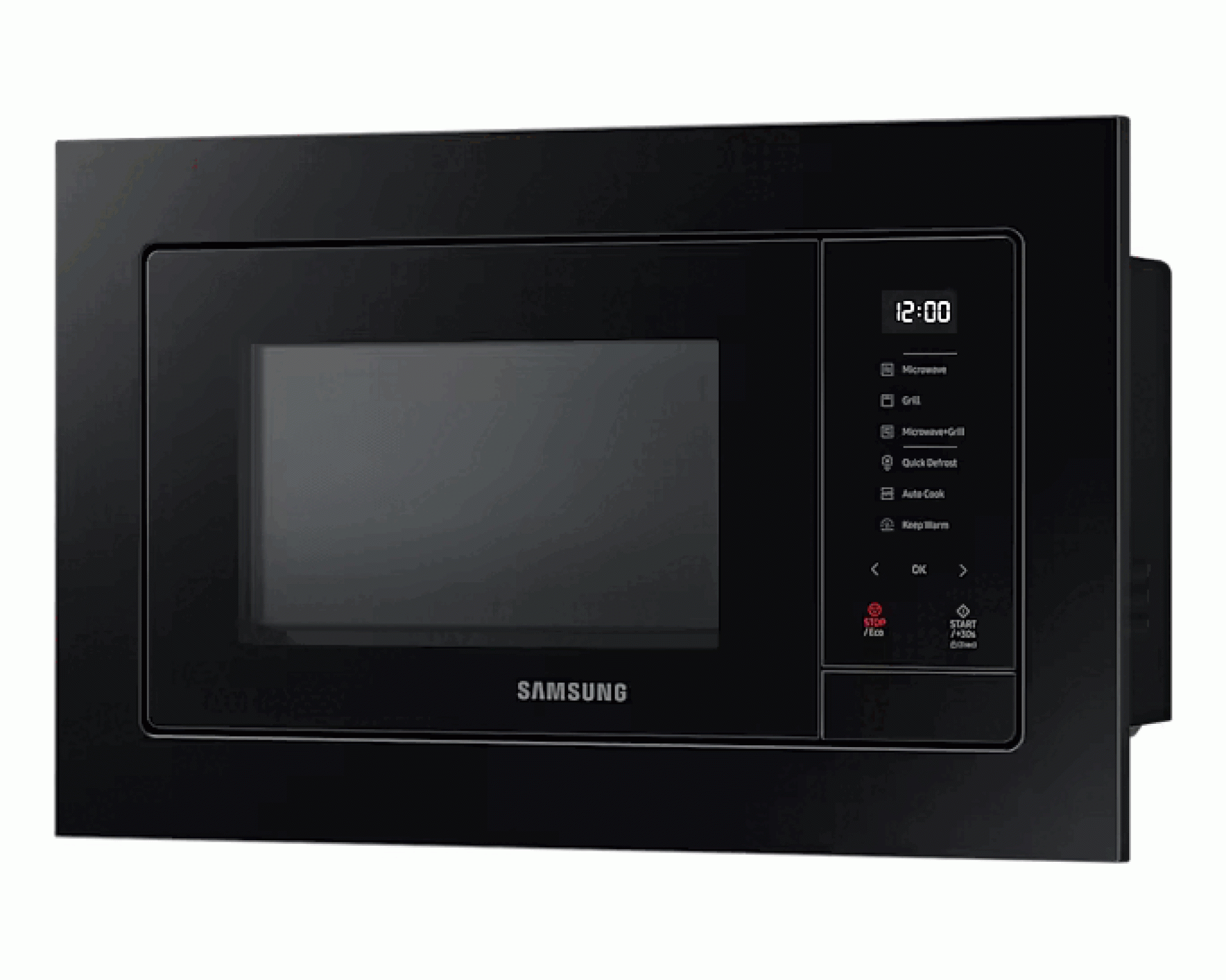 Встраиваемая микроволновая печь с грилем Samsung MG23A7318AK - фото2