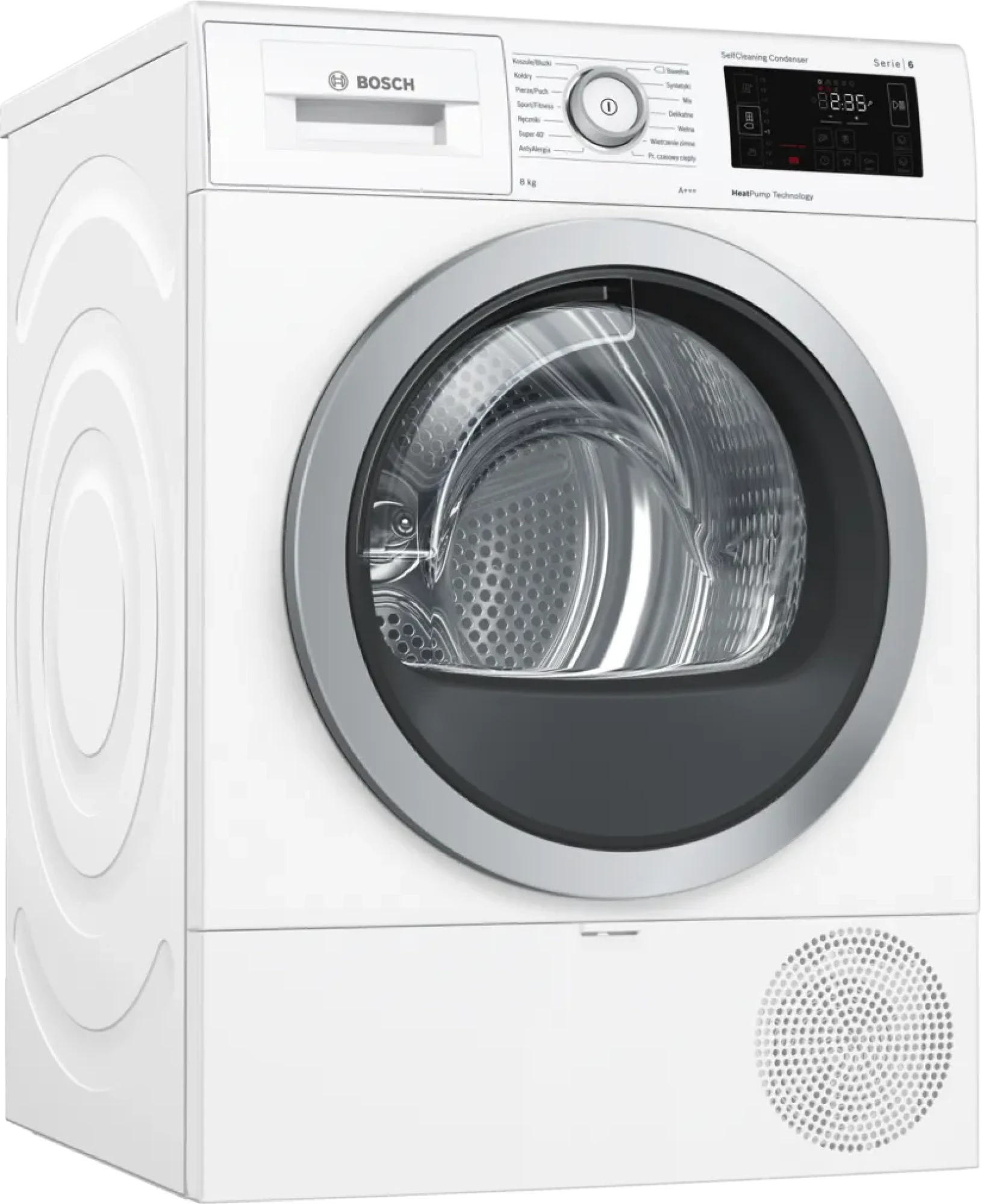 Сушильная машина с тепловым насосом Bosch WTW876S0PL - фото1