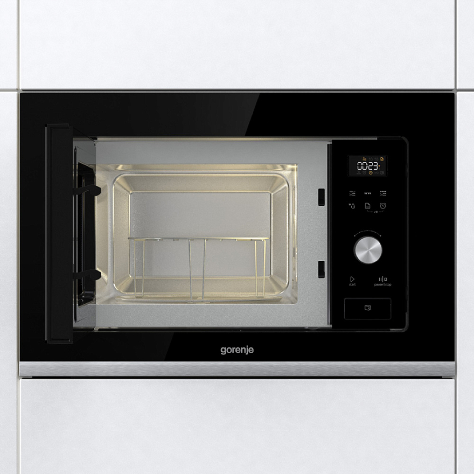 Микроволновая печь с грилем Gorenje BMX201AG1BG - фото2