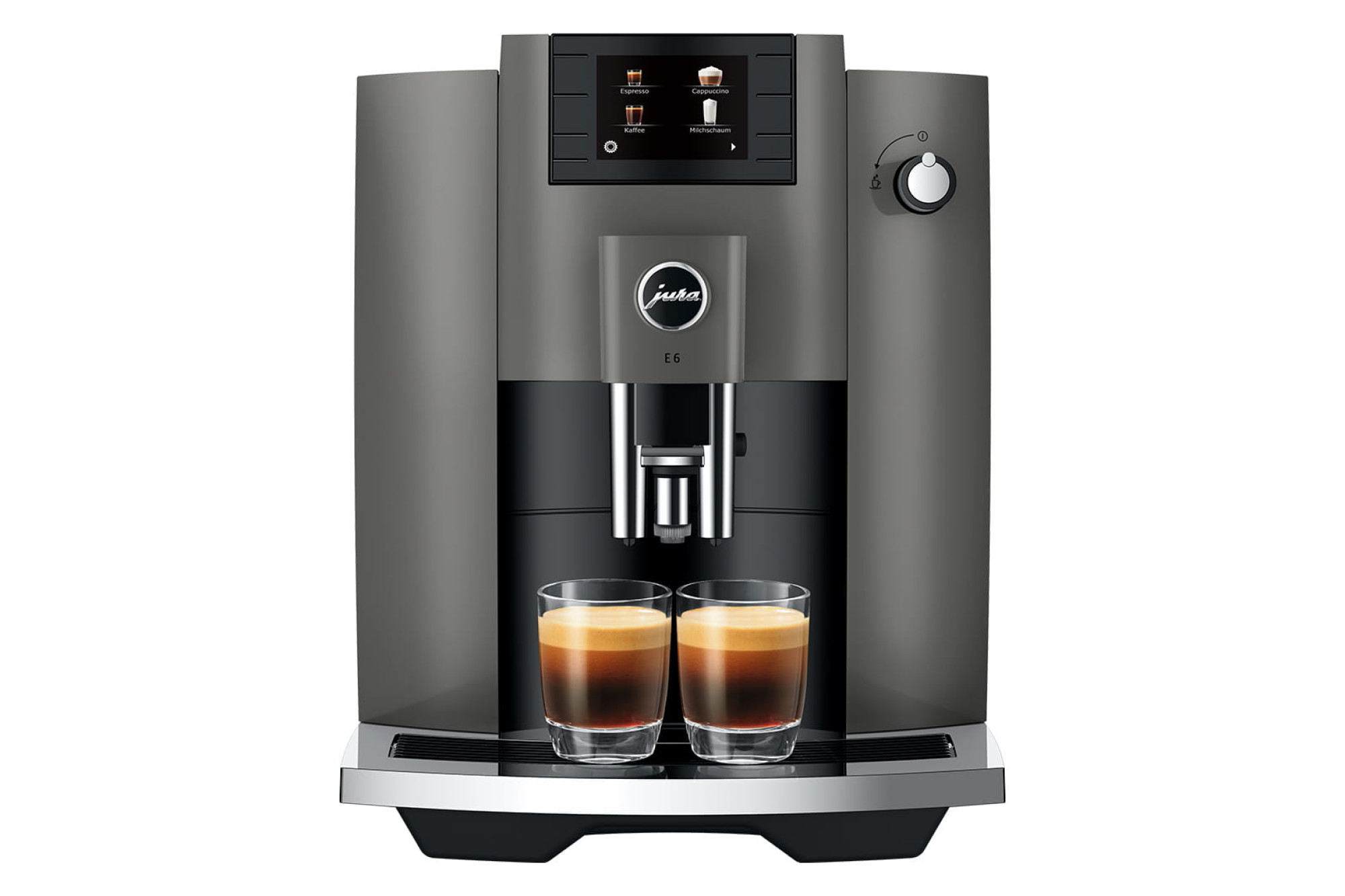 Кофемашина Jura E6 Dark Inox (EC) - фото2