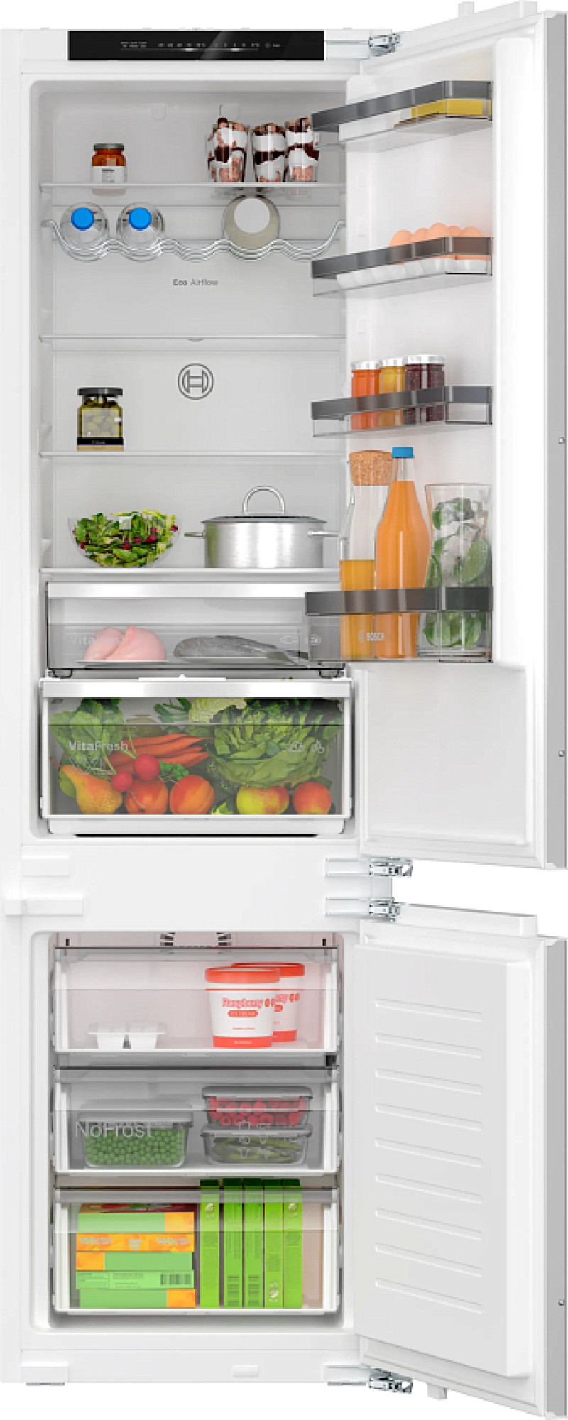 Встраиваемый двухкамерный холодильник Bosch KIN96VFD0 - фото1