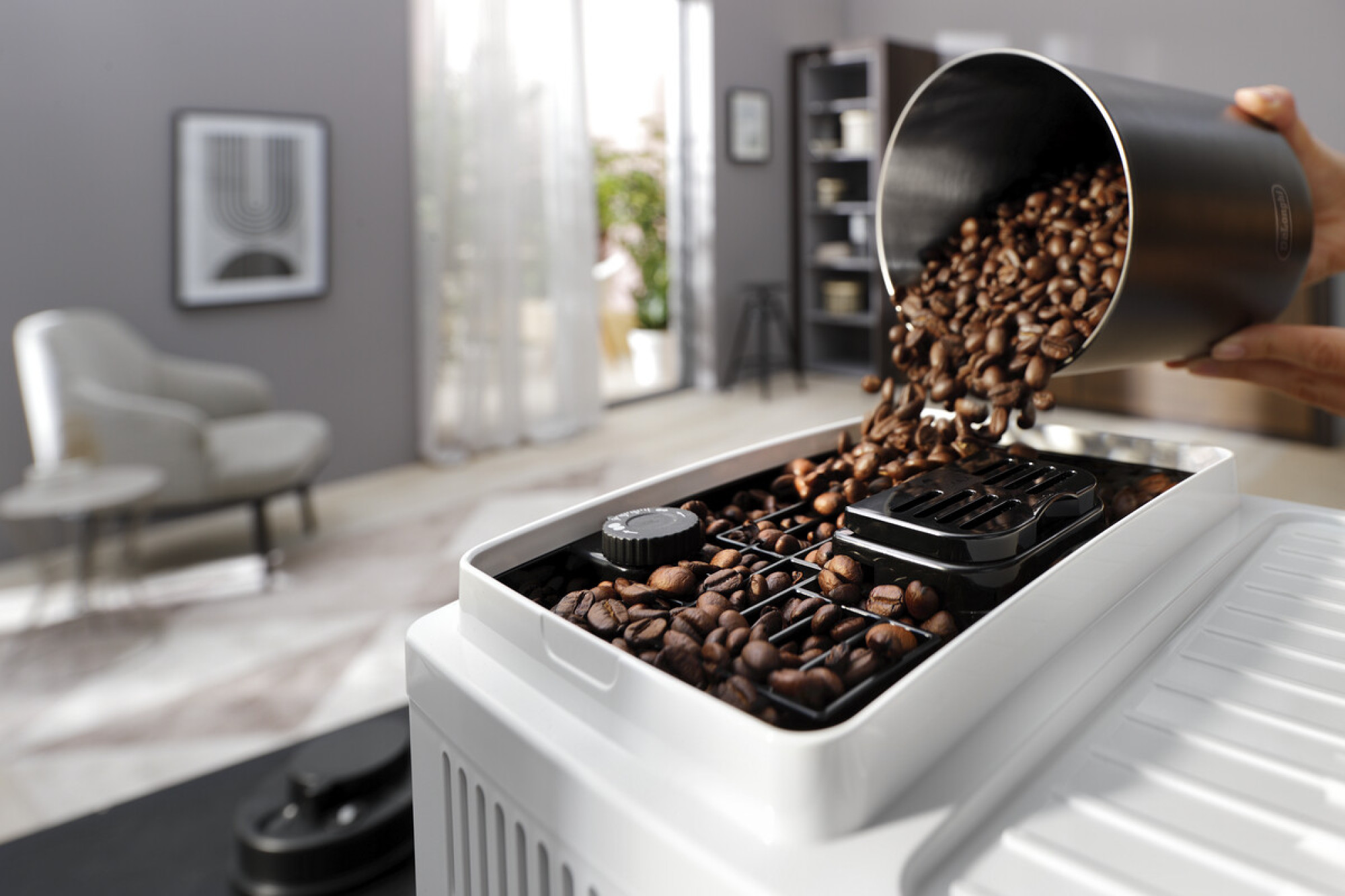 Кофемашина DeLonghi Magnifica Start ECAM 220.20.W фото-4