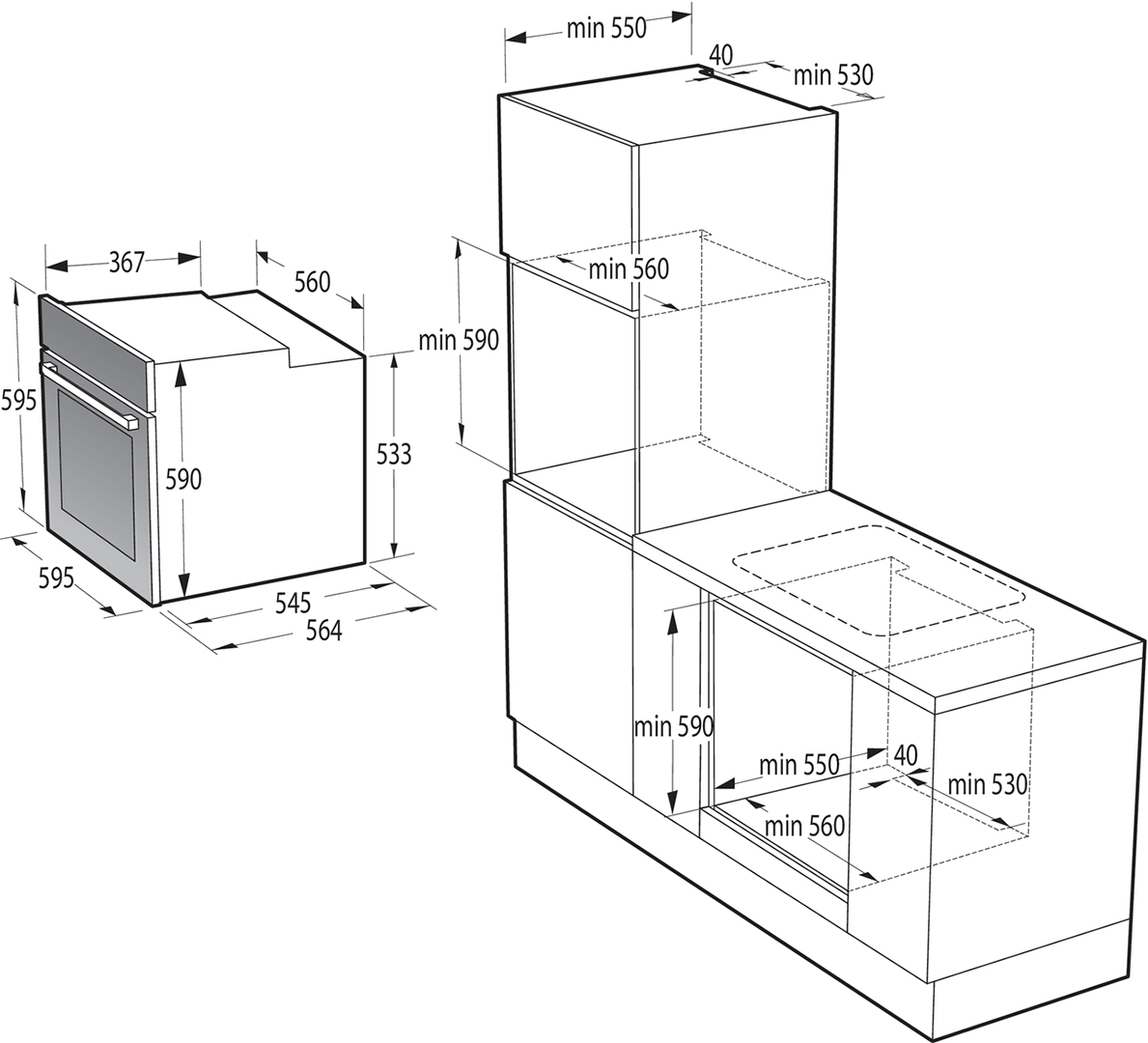 Электрический духовой шкаф Gorenje BPSA6747A08BG - фото2