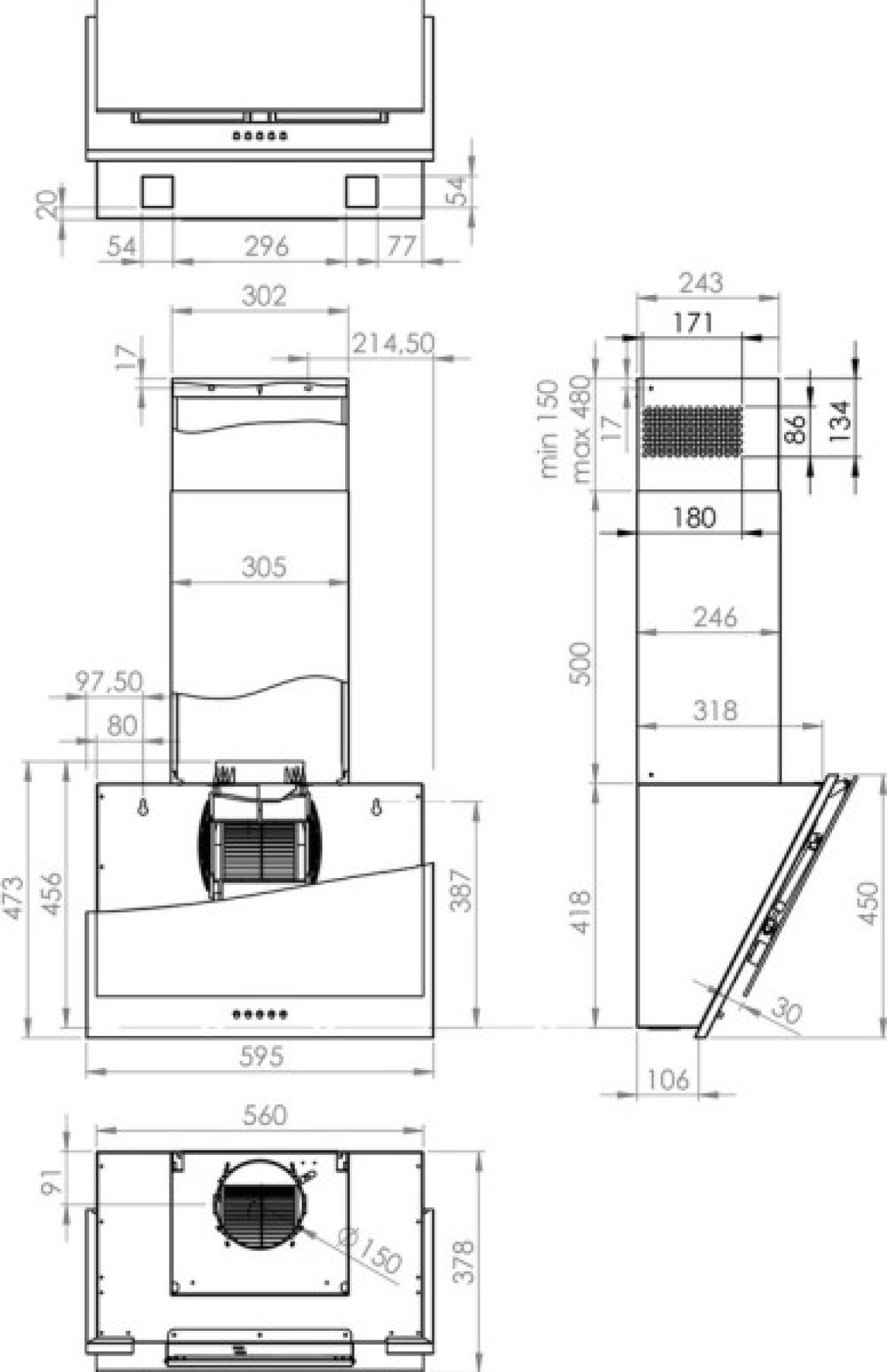 Вытяжка Gorenje WHI6SYW фото-5 Вытяжка Gorenje WHI6SYW фото-5