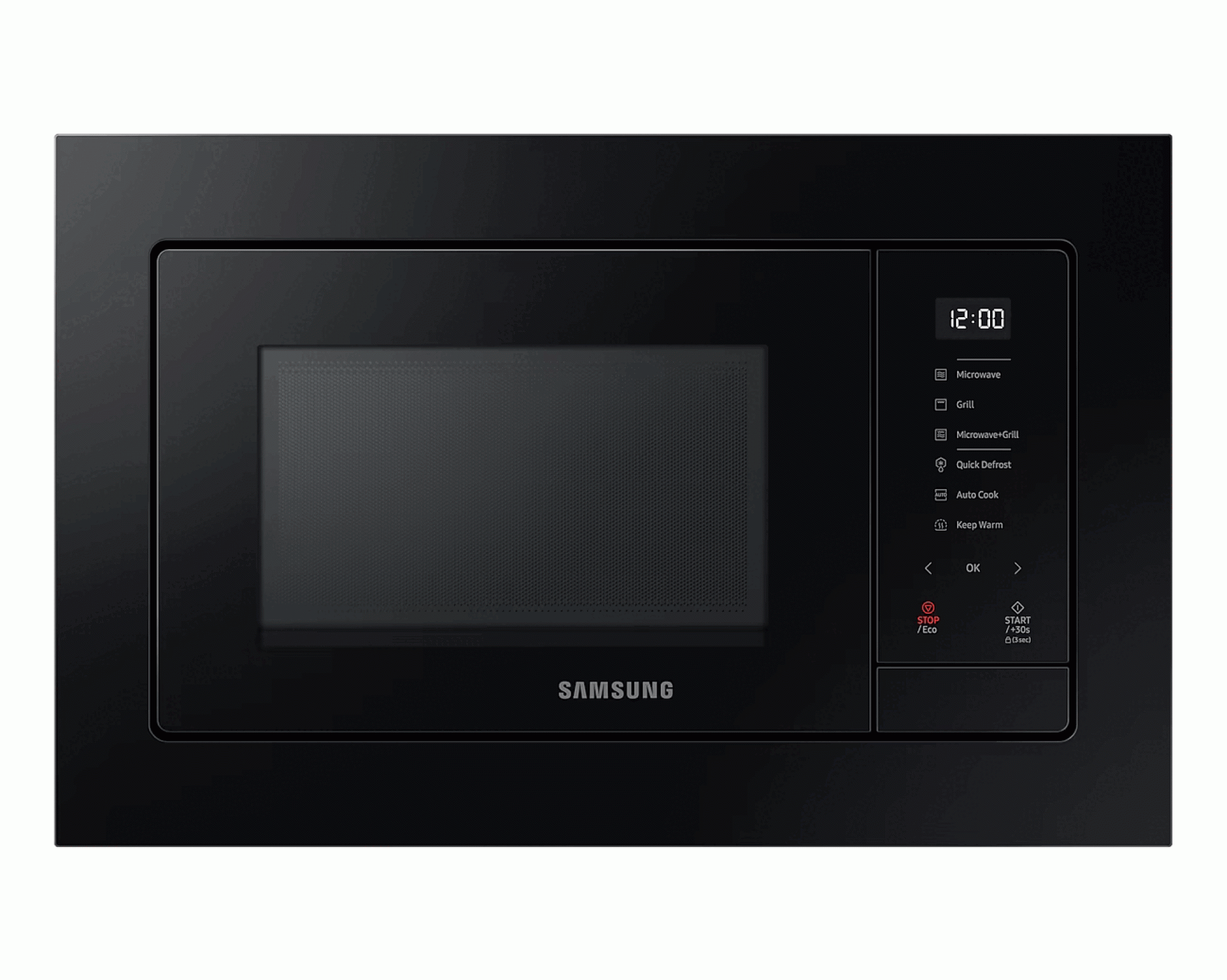 Встраиваемая микроволновая печь с грилем Samsung MG23A7318AK - фото1