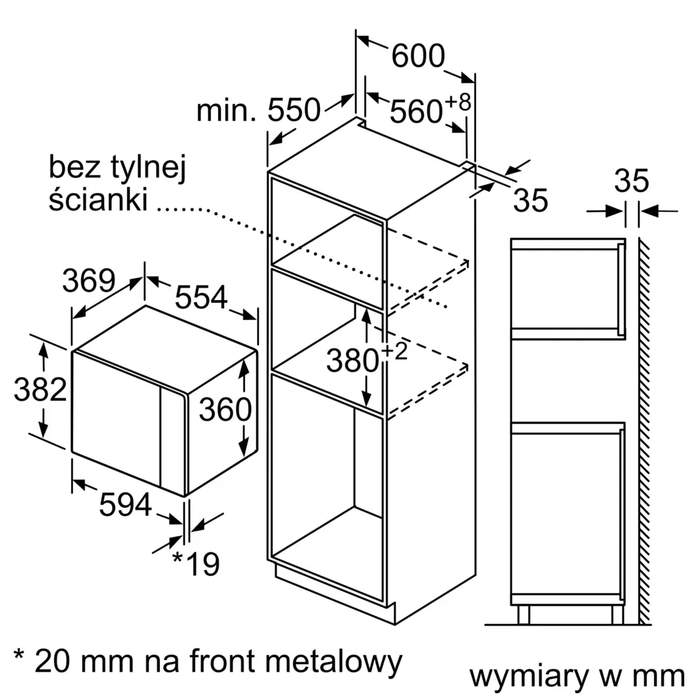 Встраиваемая микроволновая печь Bosch BFL550MB0 фото-5 Встраиваемая микроволновая печь Bosch BFL550MB0 фото-5