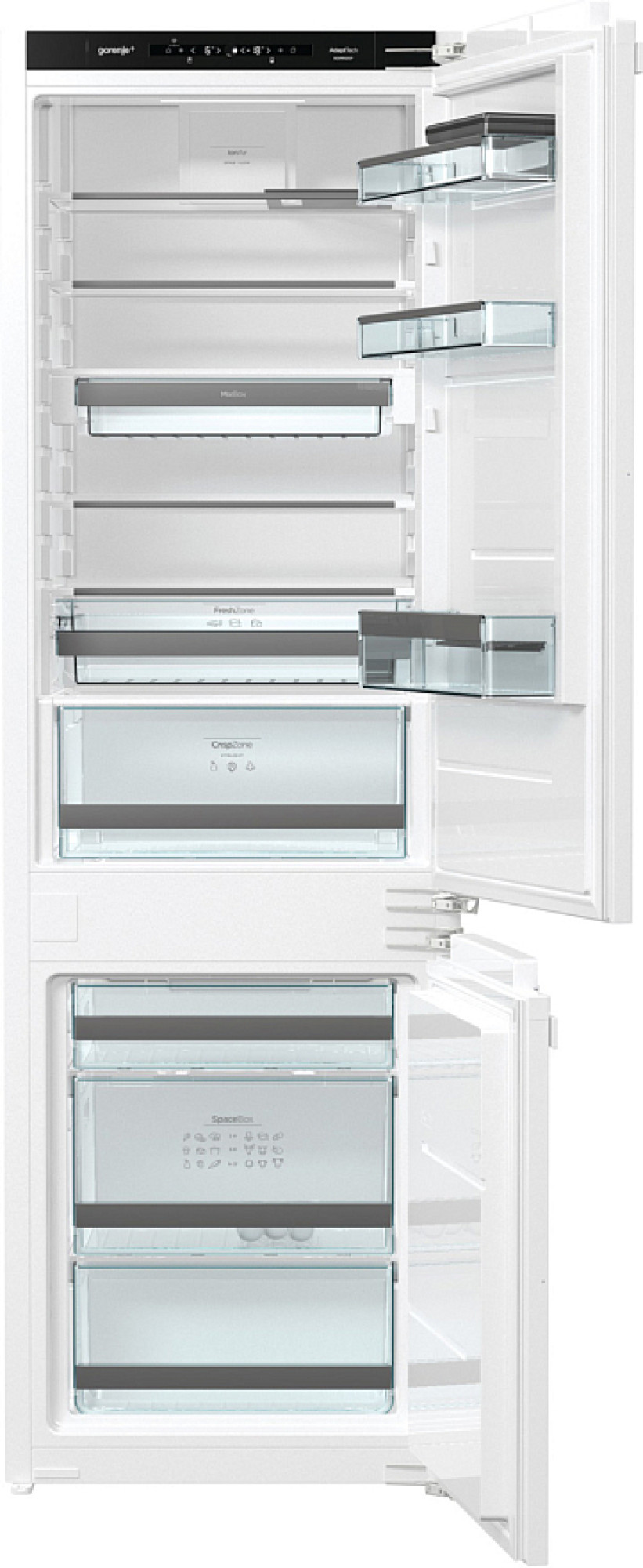 Встраиваемый двухкамерный холодильник Gorenje GDNRK5182A2 - фото2