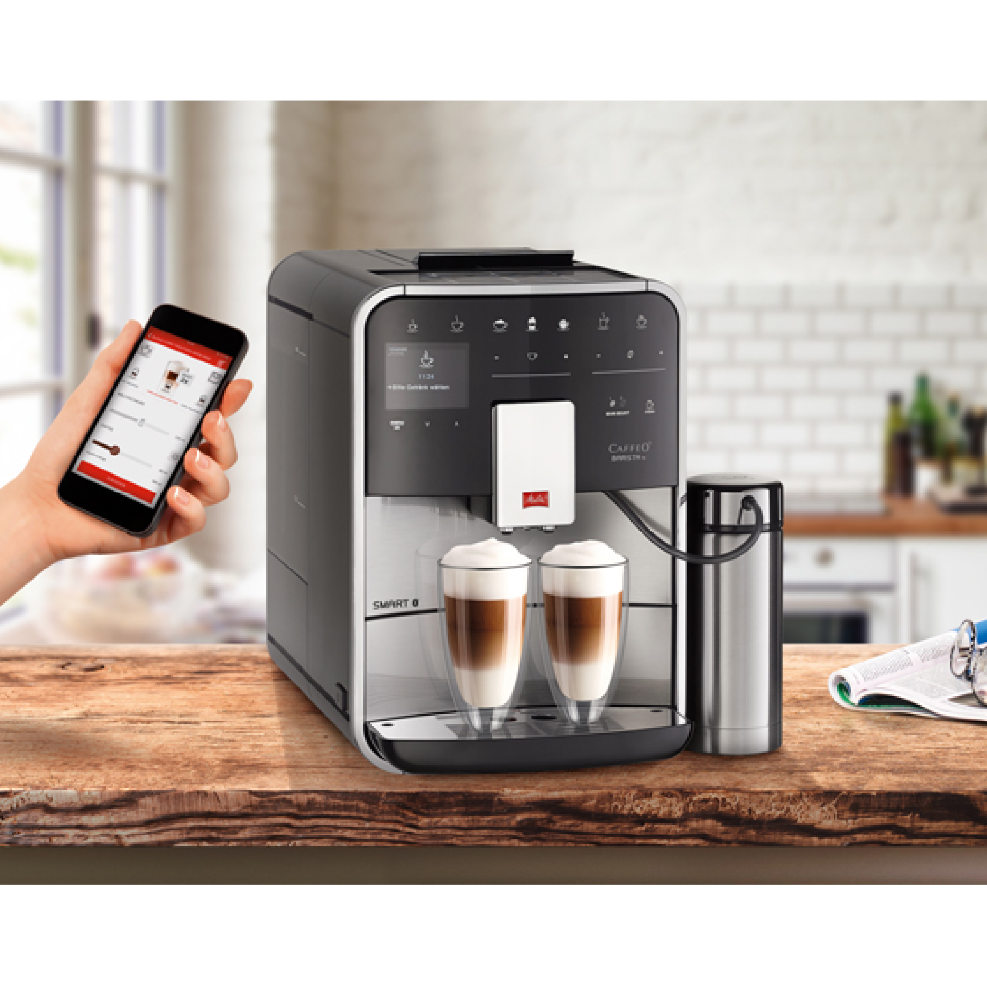 Эспрессо кофемашина Melitta Barista TS Smart F86/0-100 фото-3 Эспрессо кофемашина Melitta Barista TS Smart F86/0-100 фото-3