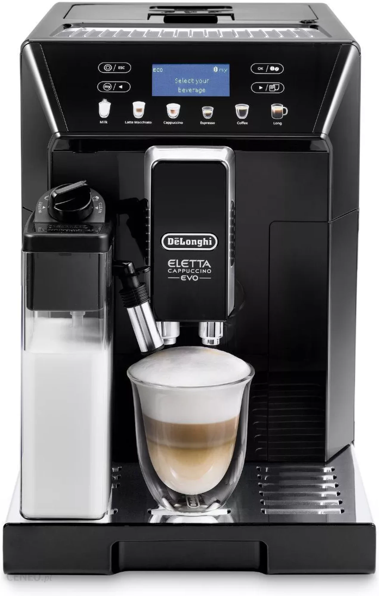 Кофемашина DeLonghi Eletta Cappuccino EVO ECAM 46.860 B - фото1