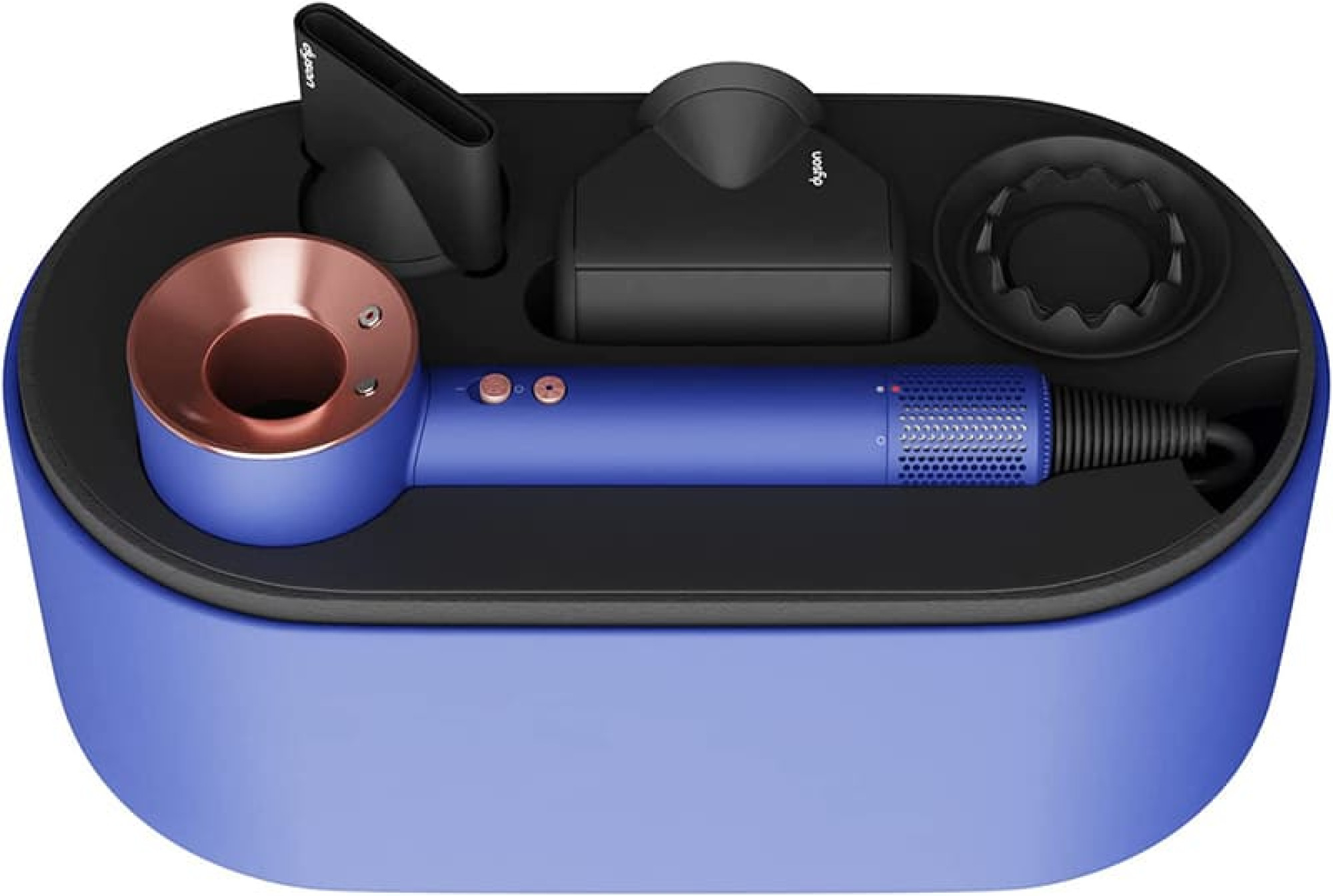 Фен Dyson HD07 Supersonic 426081-01 (синий/розовое золото) фото-3 Фен Dyson HD07 Supersonic 426081-01 (синий/розовое золото) фото-3