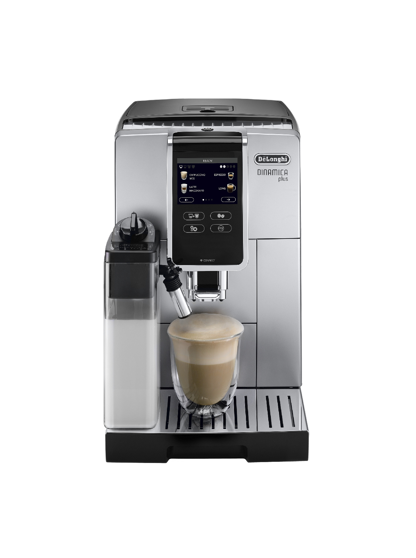 Кофемашина автоматическая DeLonghi ECAM 370.85 SB Dinamica Plus - фото1