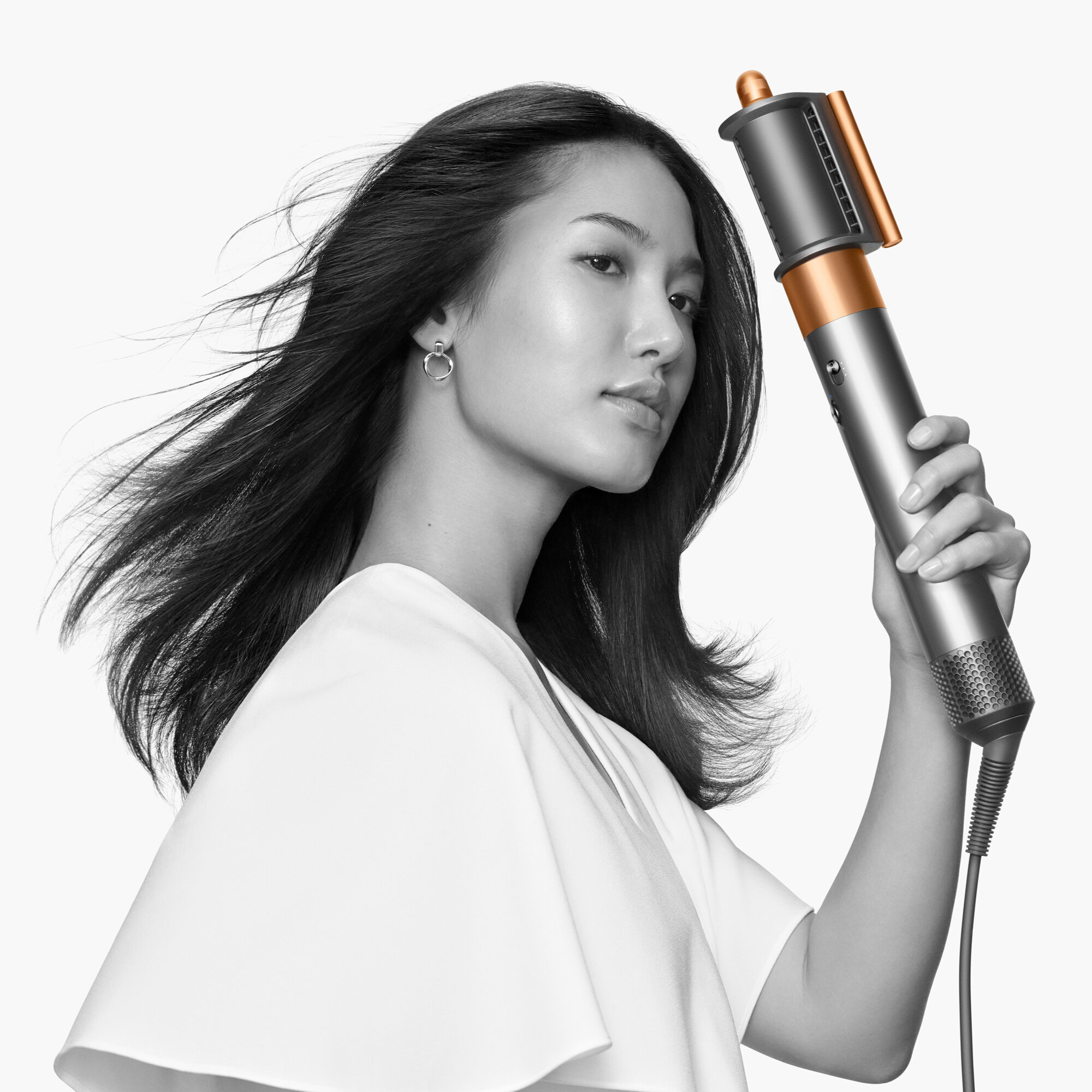 Фен-щетка Dyson Airwrap Complete HS05 Никель/медь фото-4