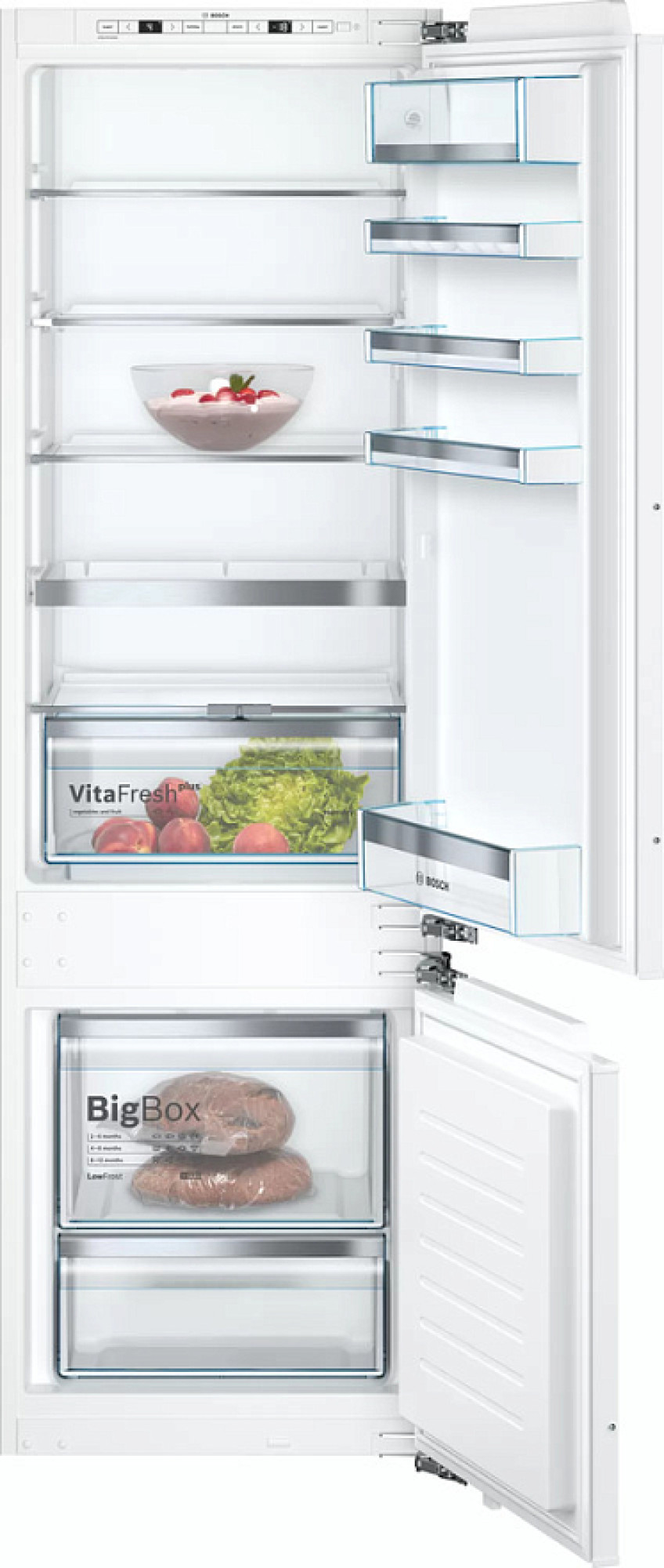 Встраиваемый двухкамерный холодильник Bosch KIS87AF30U - фото1
