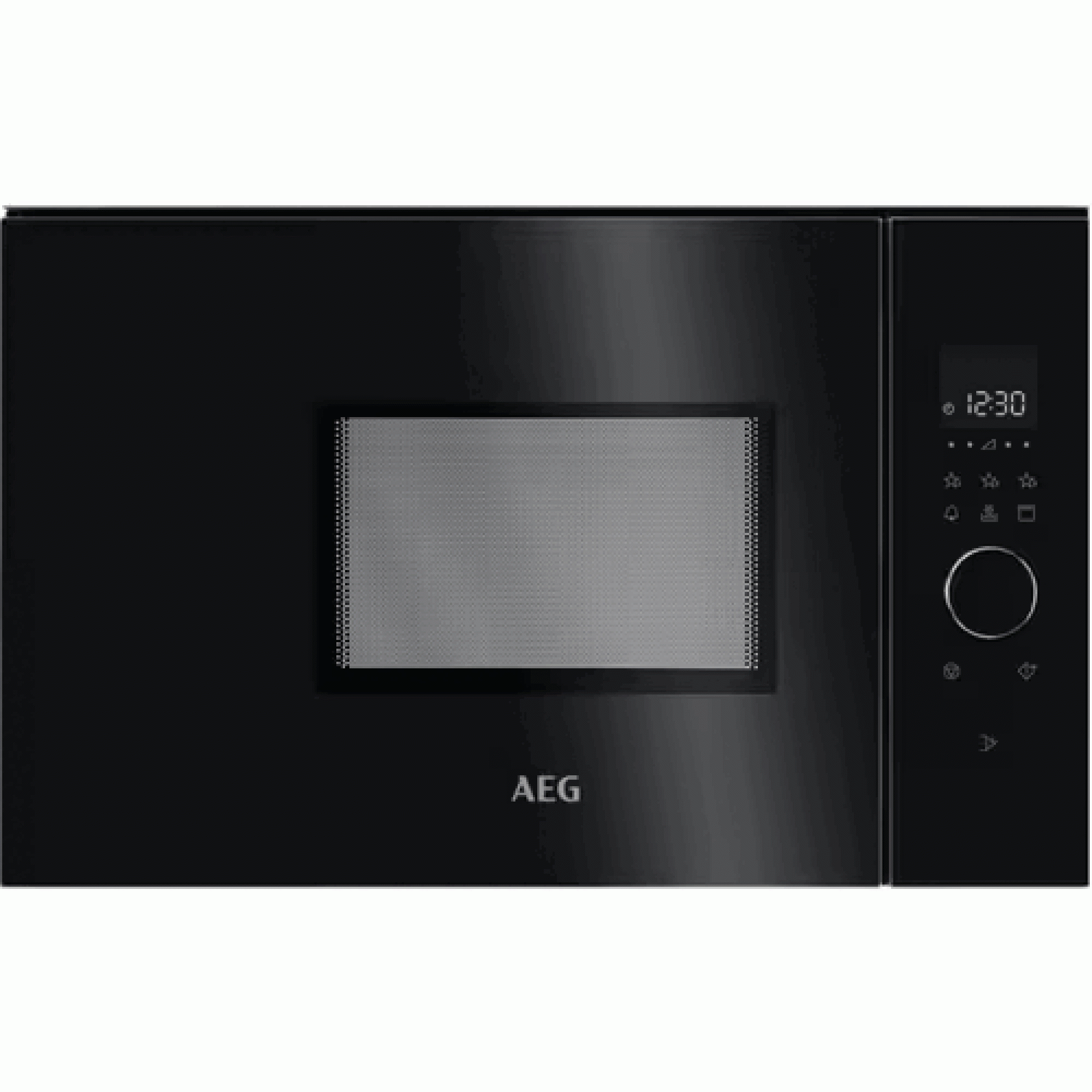 Встраиваемая микроволновая печь AEG MBB1756SEB - фото1