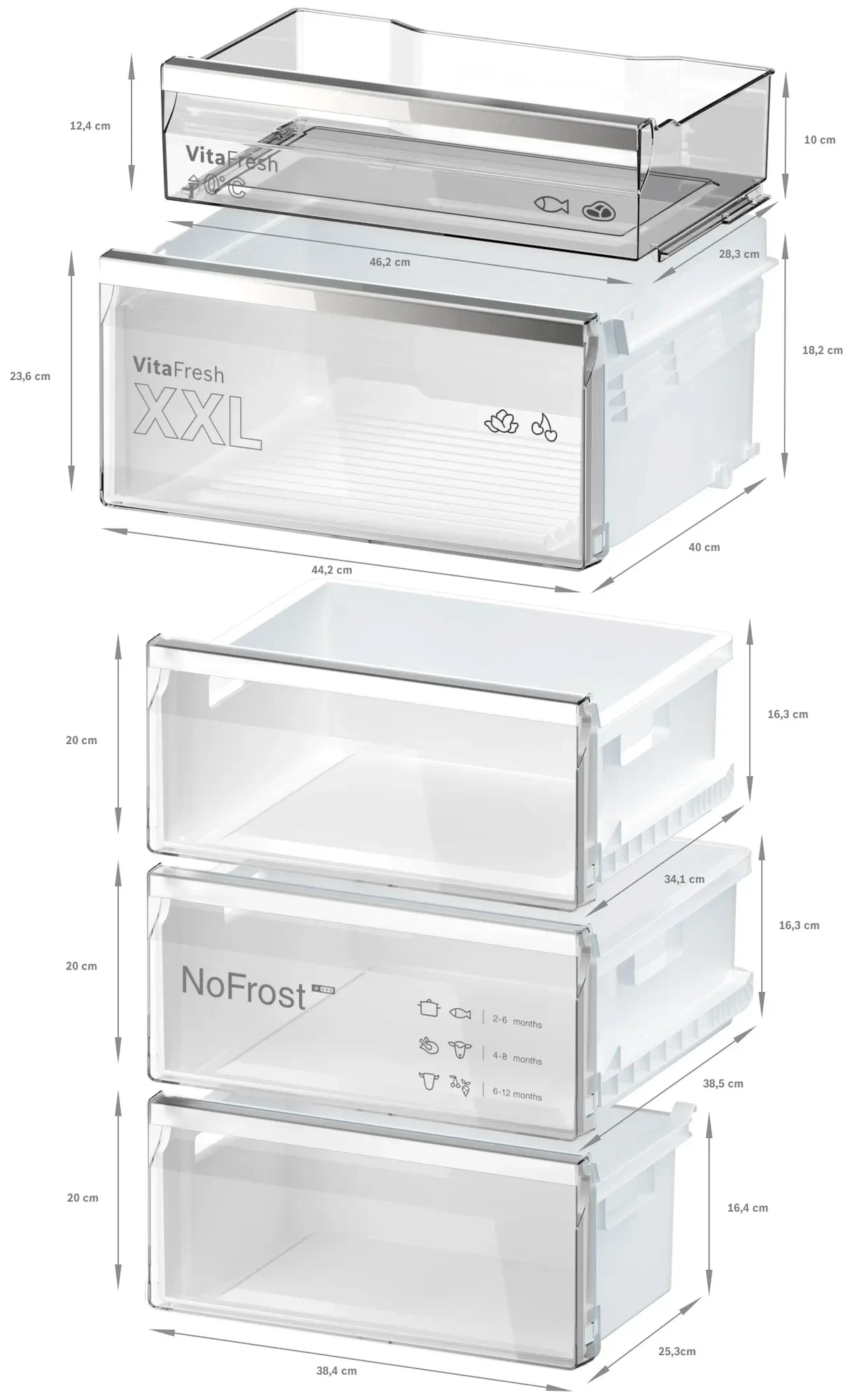 Холодильник Bosch Serie 6 KGN39LBCF фото-7