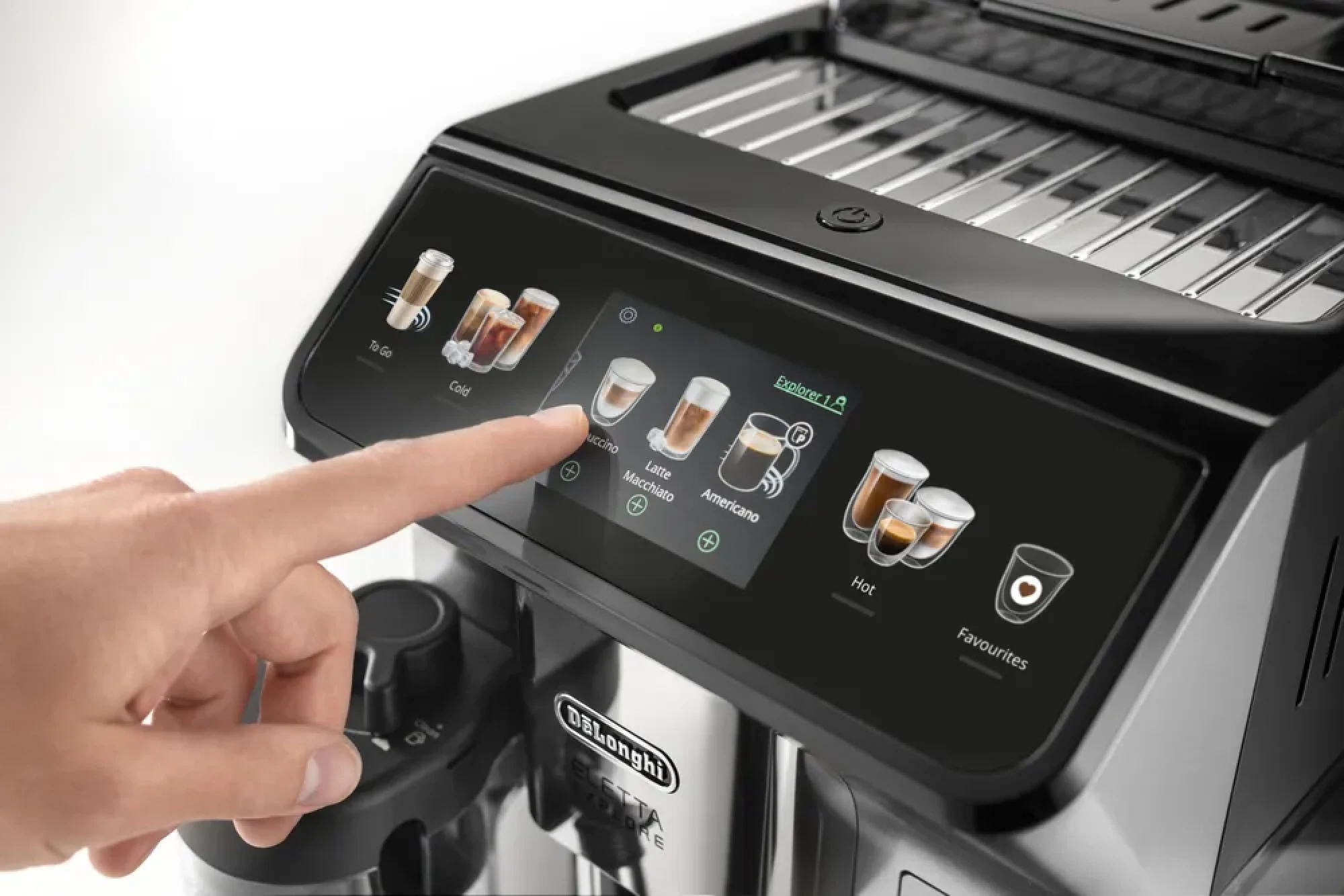 Автоматическая кофемашина DeLonghi Eletta Explore ECAM450.55.S фото-7 Автоматическая кофемашина DeLonghi Eletta Explore ECAM450.55.S фото-7