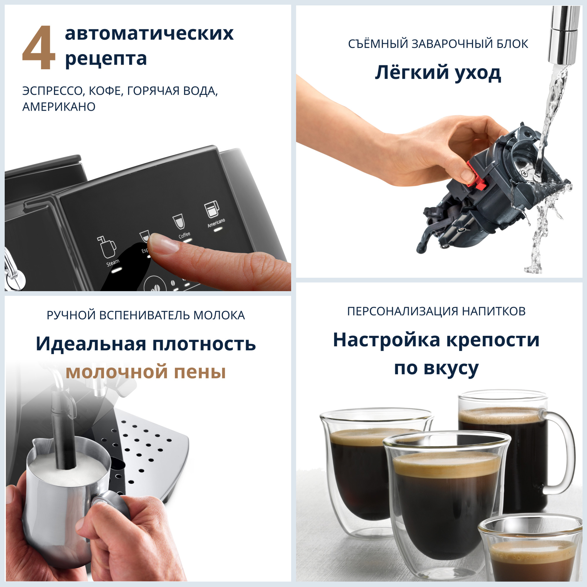 Кофемашина DeLonghi Magnifica Start ECAM 220.22 GB фото-7