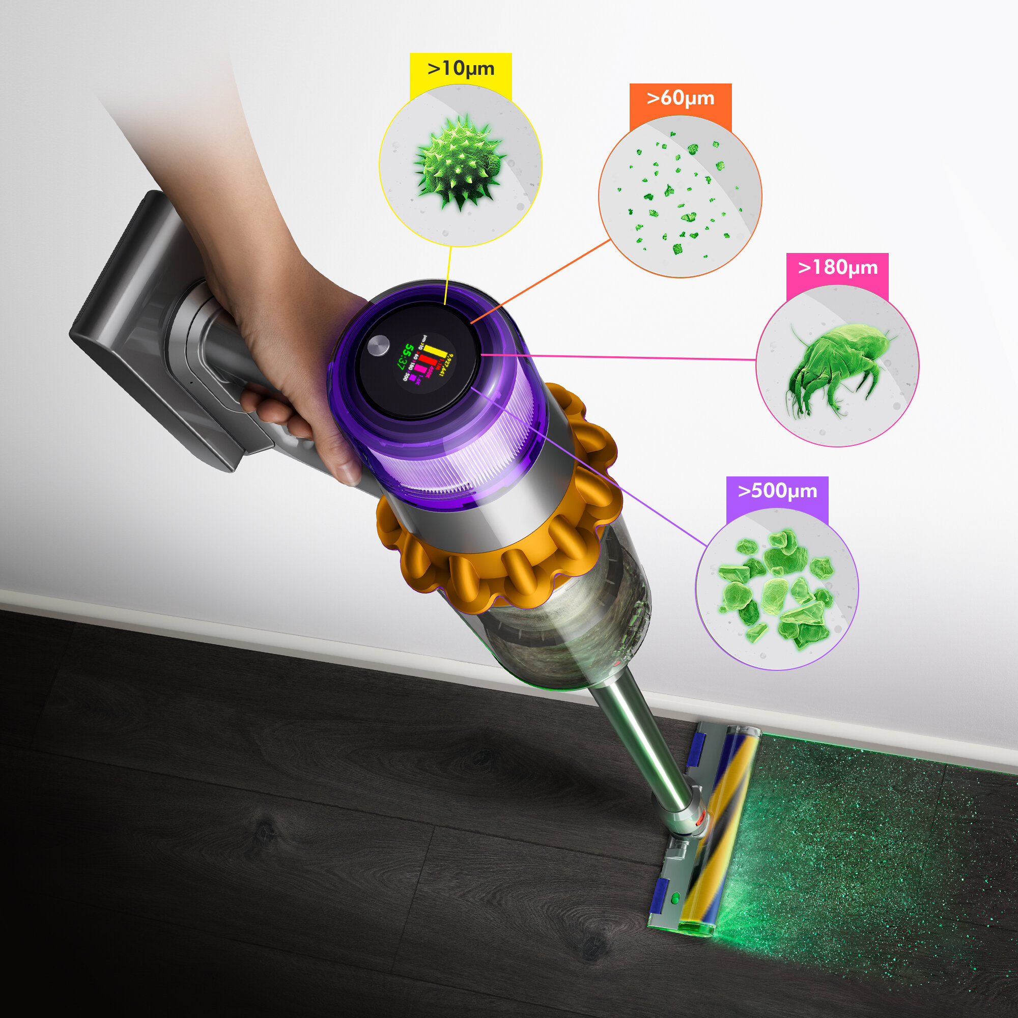 Пылесос Dyson V15 Absolute фото-4