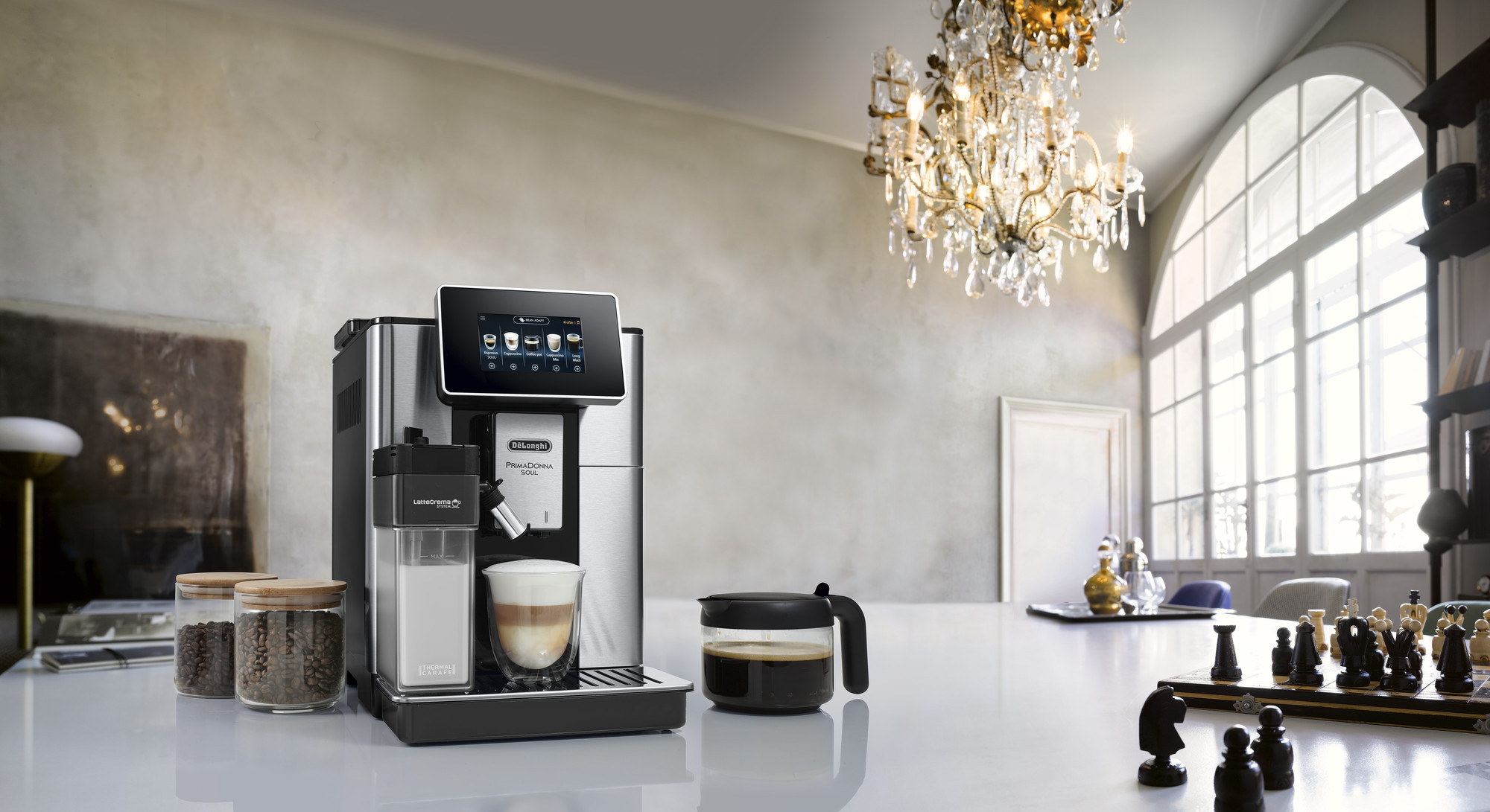 Кофемашина DeLonghi ECAM 610.75 MB PrimaDonna Soul фото-7 Кофемашина DeLonghi ECAM 610.75 MB PrimaDonna Soul фото-7