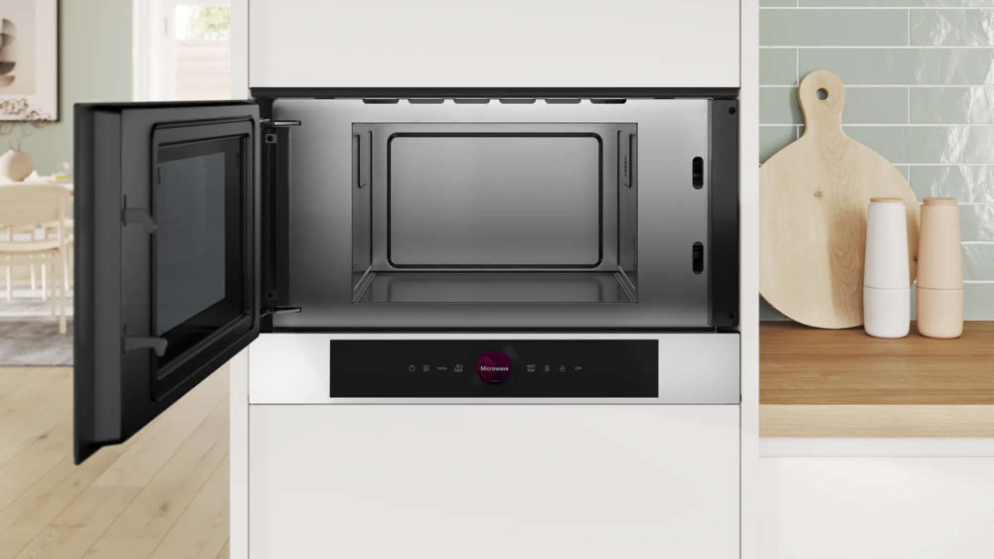 Встраиваемая микроволновая печь Bosch BFL7221W1 фото-3 Встраиваемая микроволновая печь Bosch BFL7221W1 фото-3