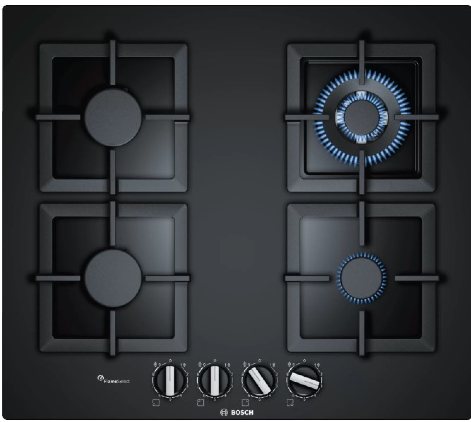 Газовая варочная панель Bosch PPH6A6B20 - фото1
