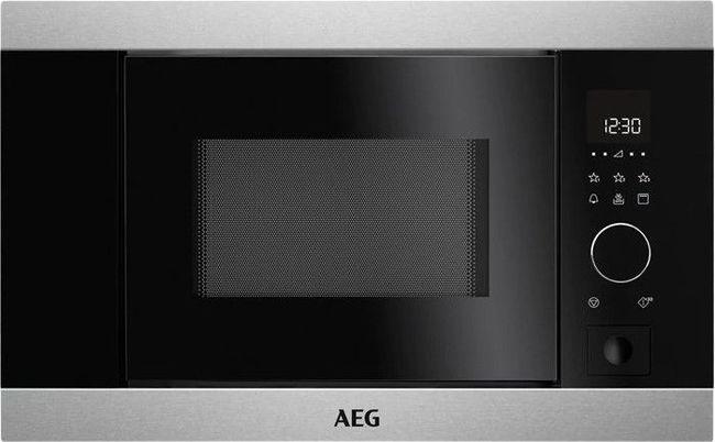 Встраиваемая микроволновая печь AEG MBB1756S-M - фото1
