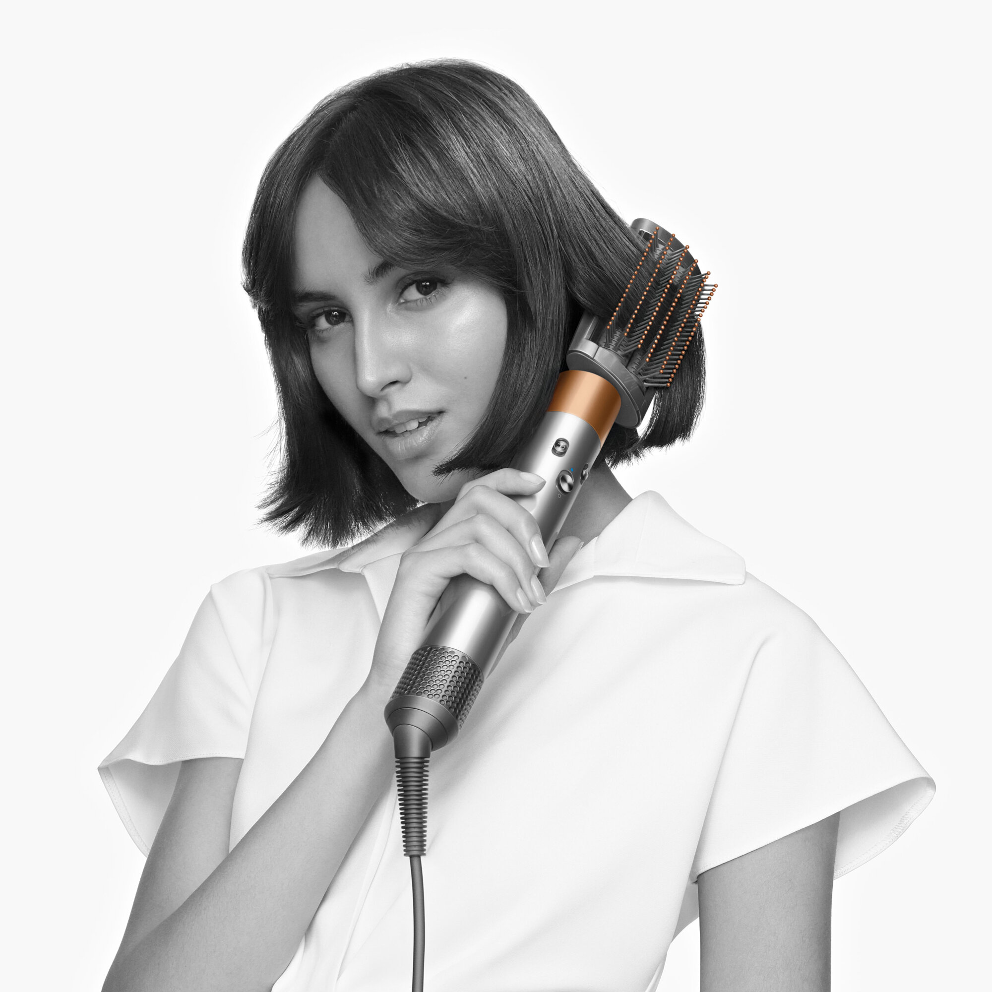 Фен-щетка Dyson Airwrap Complete HS05 Никель/медь фото-3
